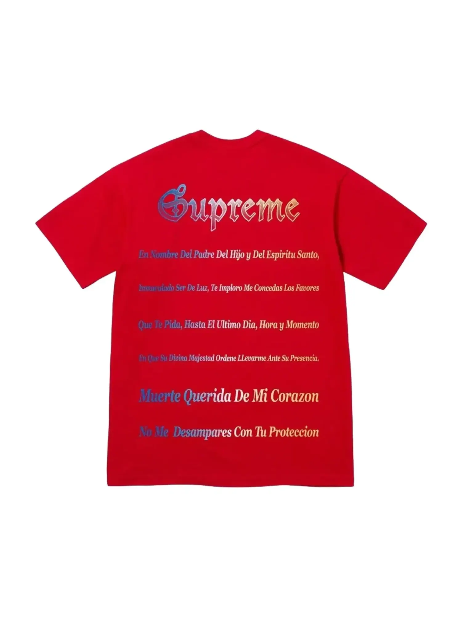 Футболка Supreme SS26 Grim Reaper — изображение 2 из 2, красный
