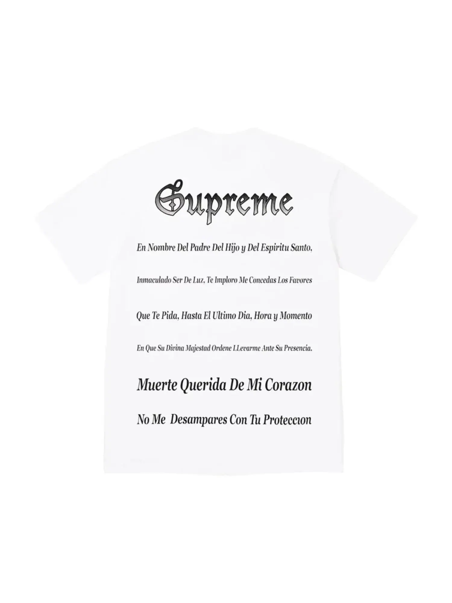 Футболка Supreme SS26 Grim Reaper, белая, SUP-SS26-159-WHT — изображение 2 из 2, белый