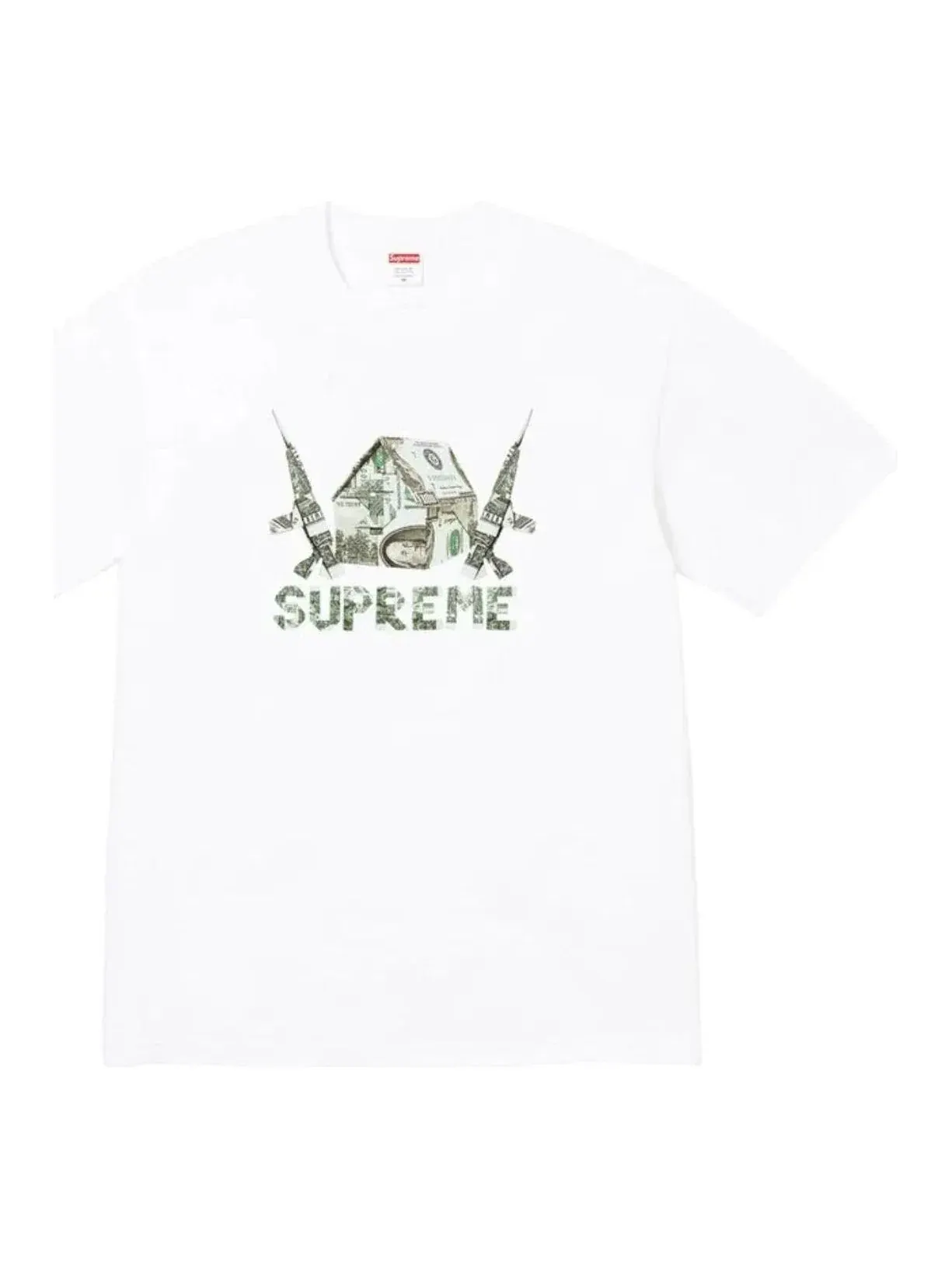Футболка Supreme SS26 Origami, белая, SUP-SS26-160-WHT — изображение 1 из 1, белый