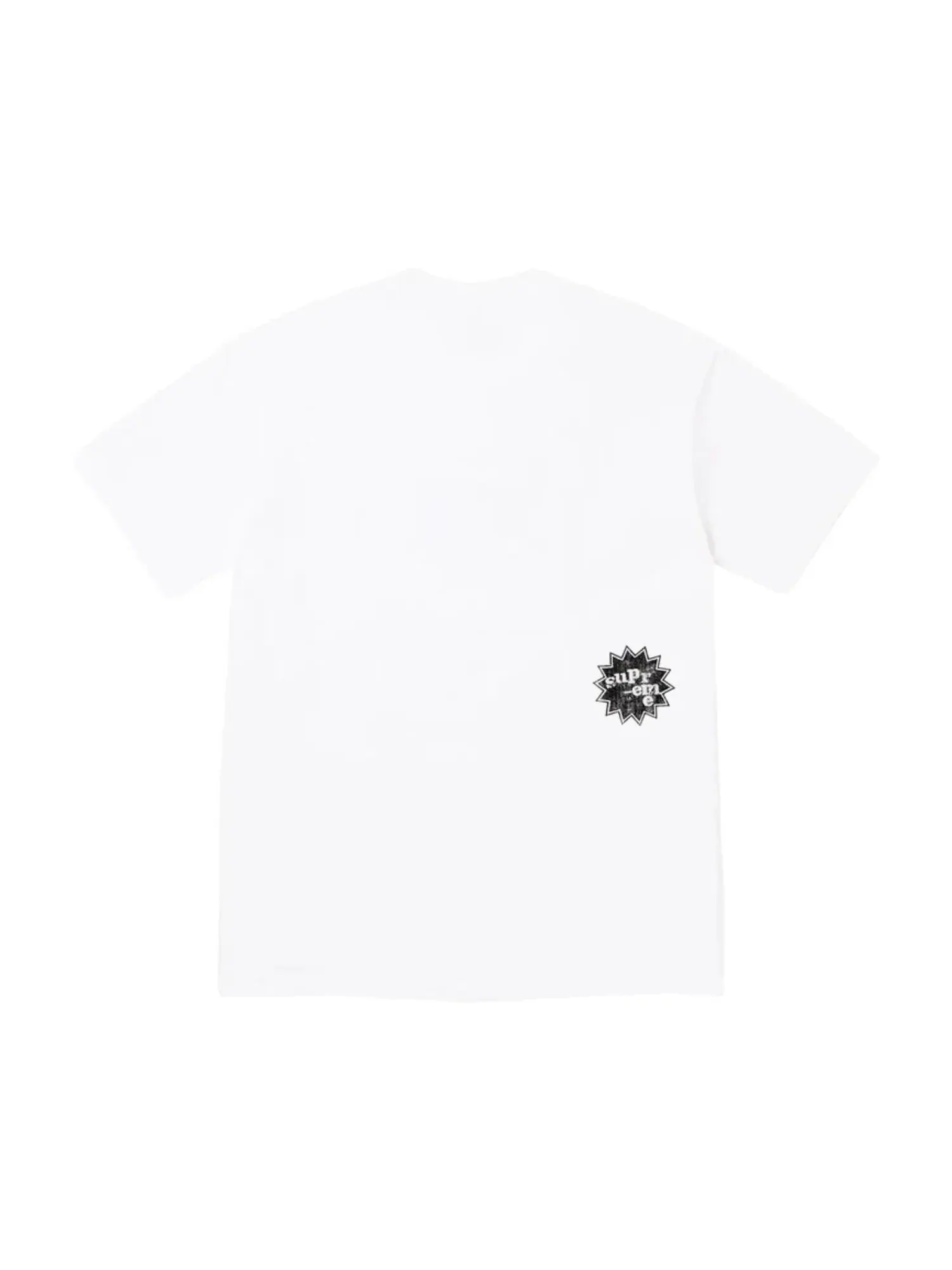 Футболка Supreme SS26 God Save Us, белая, SUP-SS26-162-WHT — изображение 2 из 2, белый