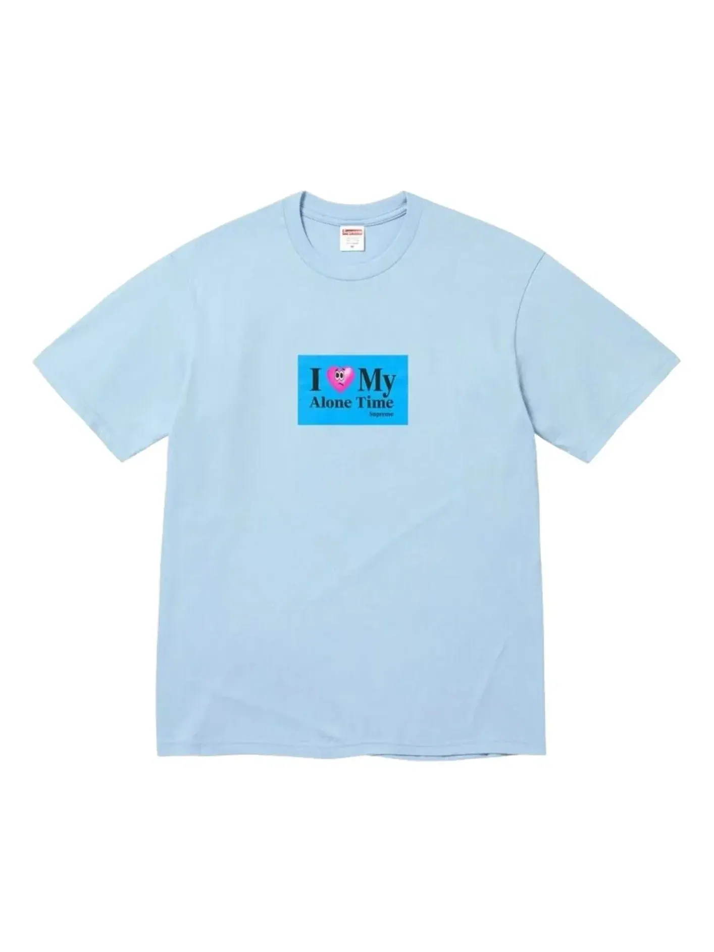Футболка Supreme SS26 Alone Time — изображение 1 из 1, синий