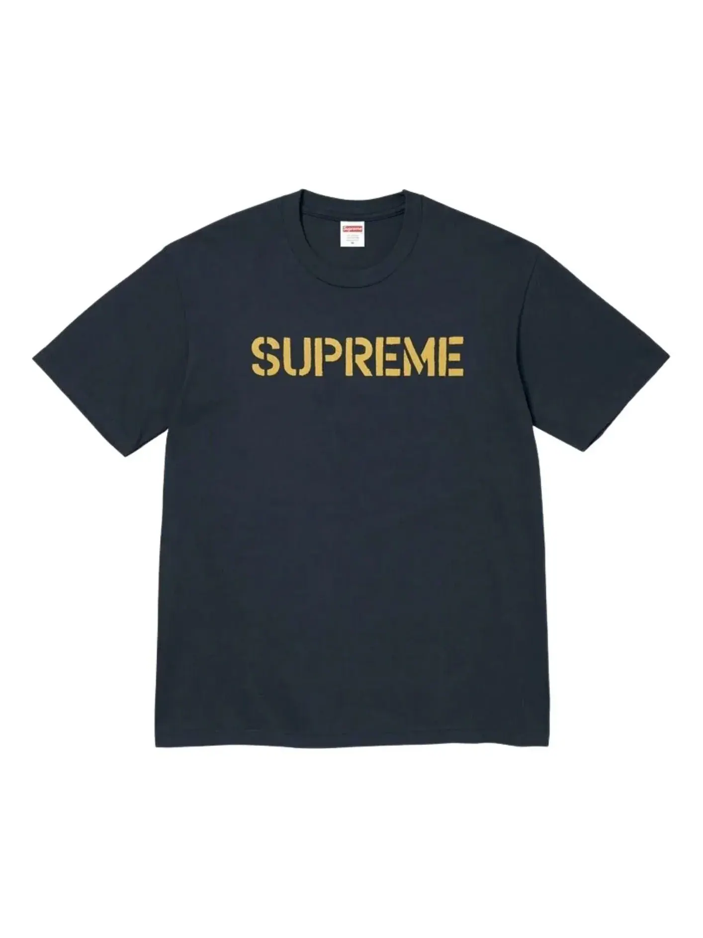 Футболка Supreme SS26 Hard T-Shirt 'Navy' SUP-SS26-164-NVY — изображение 1 из 2, темно-синий