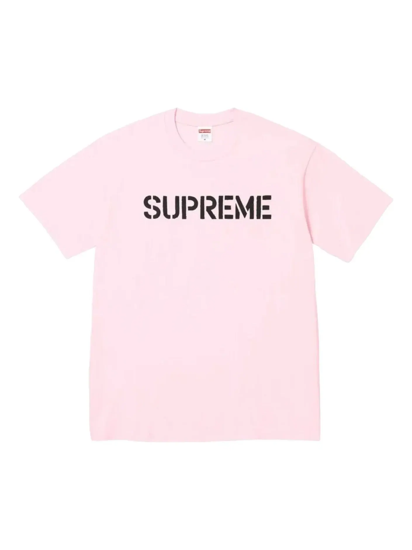 Футболка Supreme SS26 Hard T-Shirt 'Light Pink' SUP-SS26-164-PNK — изображение 1 из 2, розовый