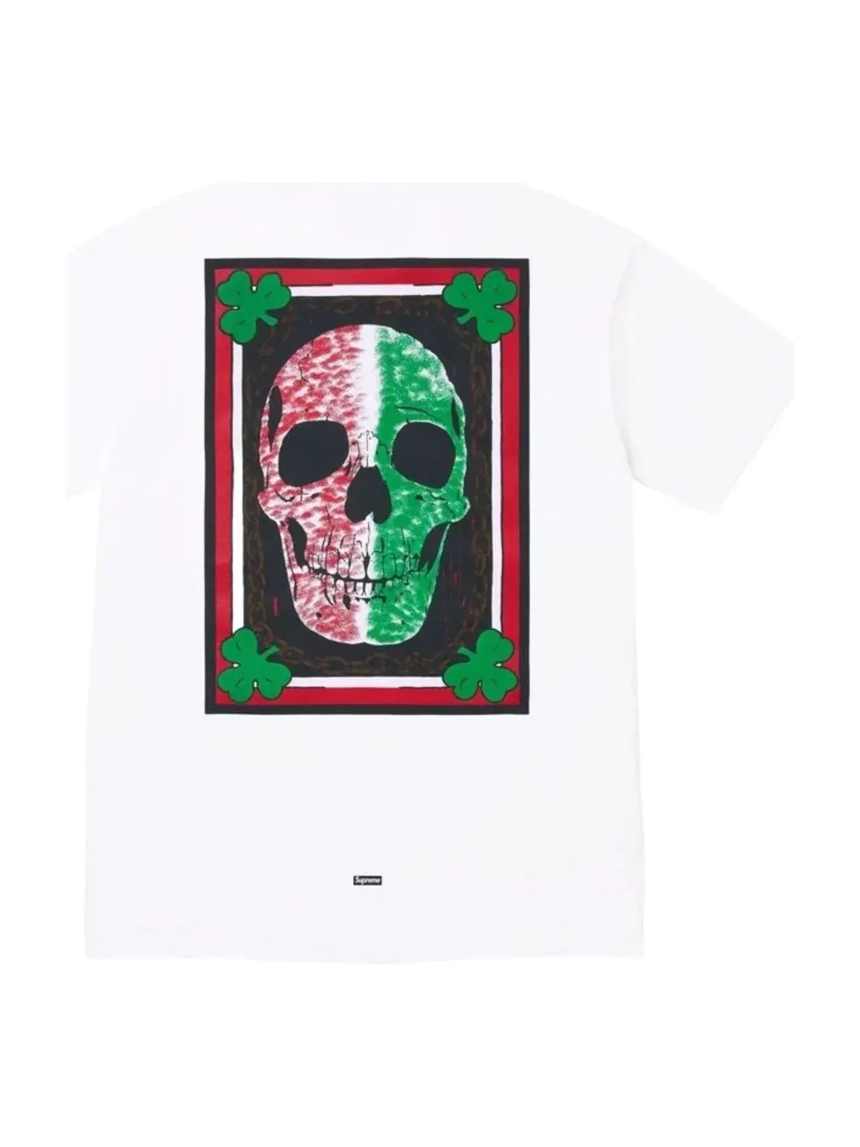 Футболка Supreme x Mike Kelley SS26 Banner, белая, SUP-SS26-173-WHT — изображение 1 из 2, белый