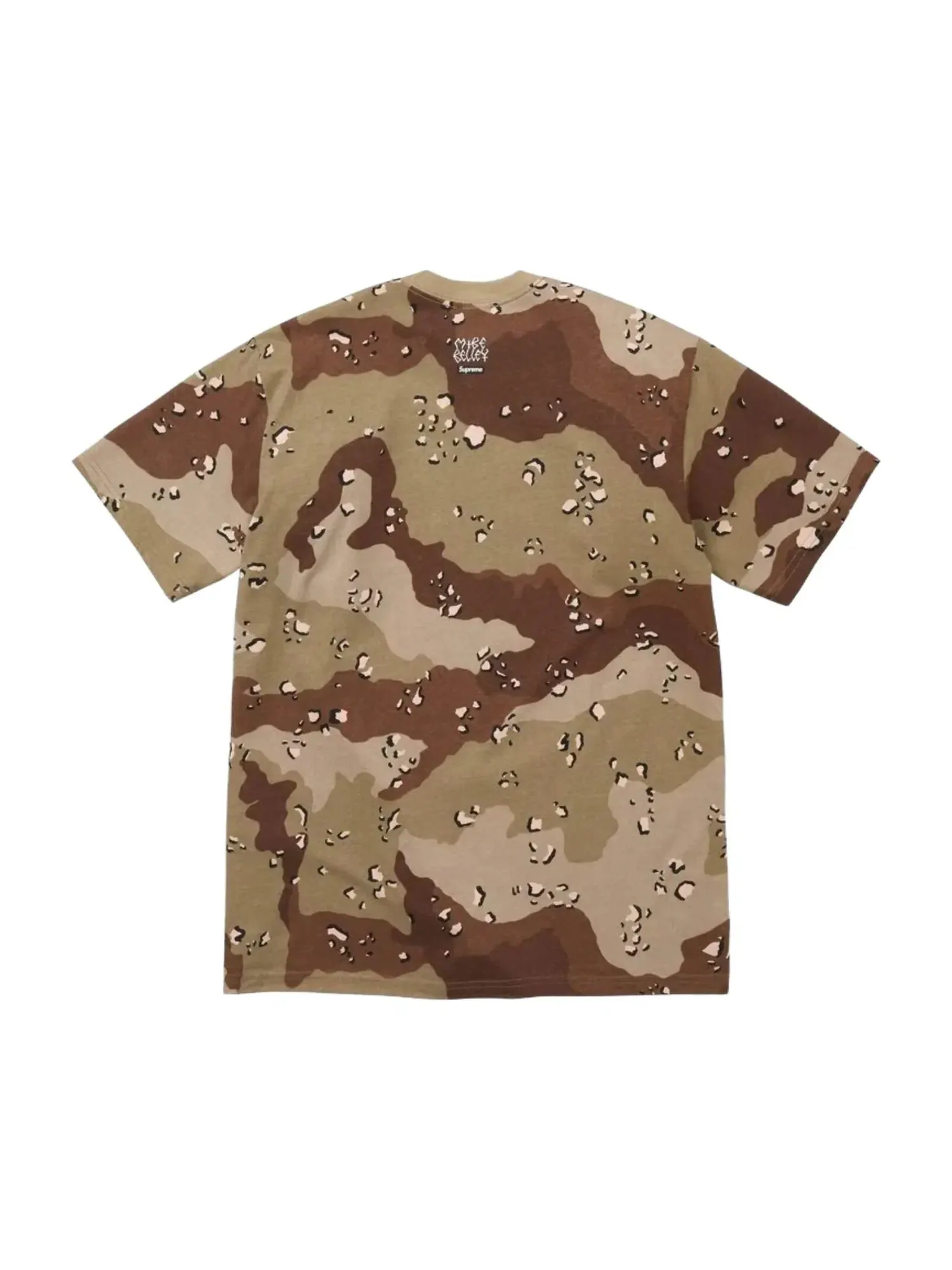 Футболка Supreme x Mike Kelley SS26 'Chocolate Chip Camo' SUP-SS26-175-CCMO — изображение 2 из 2, коричневый