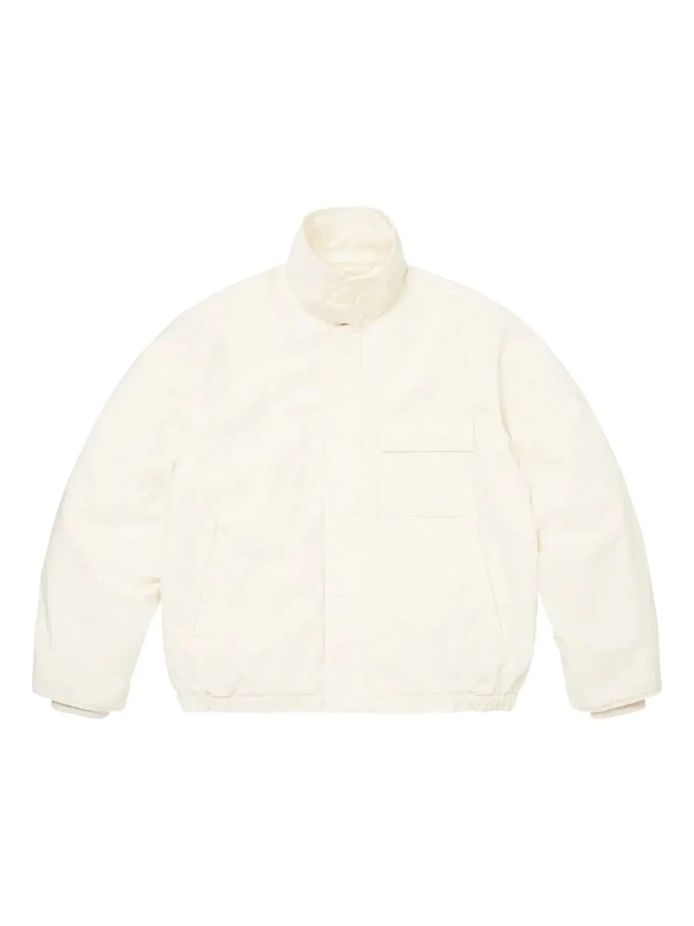 Куртка Supreme x Cordura SS26 Twill Utility Jacket 'White' SUP-SS26-182-WHT — изображение 1 из 3, белый