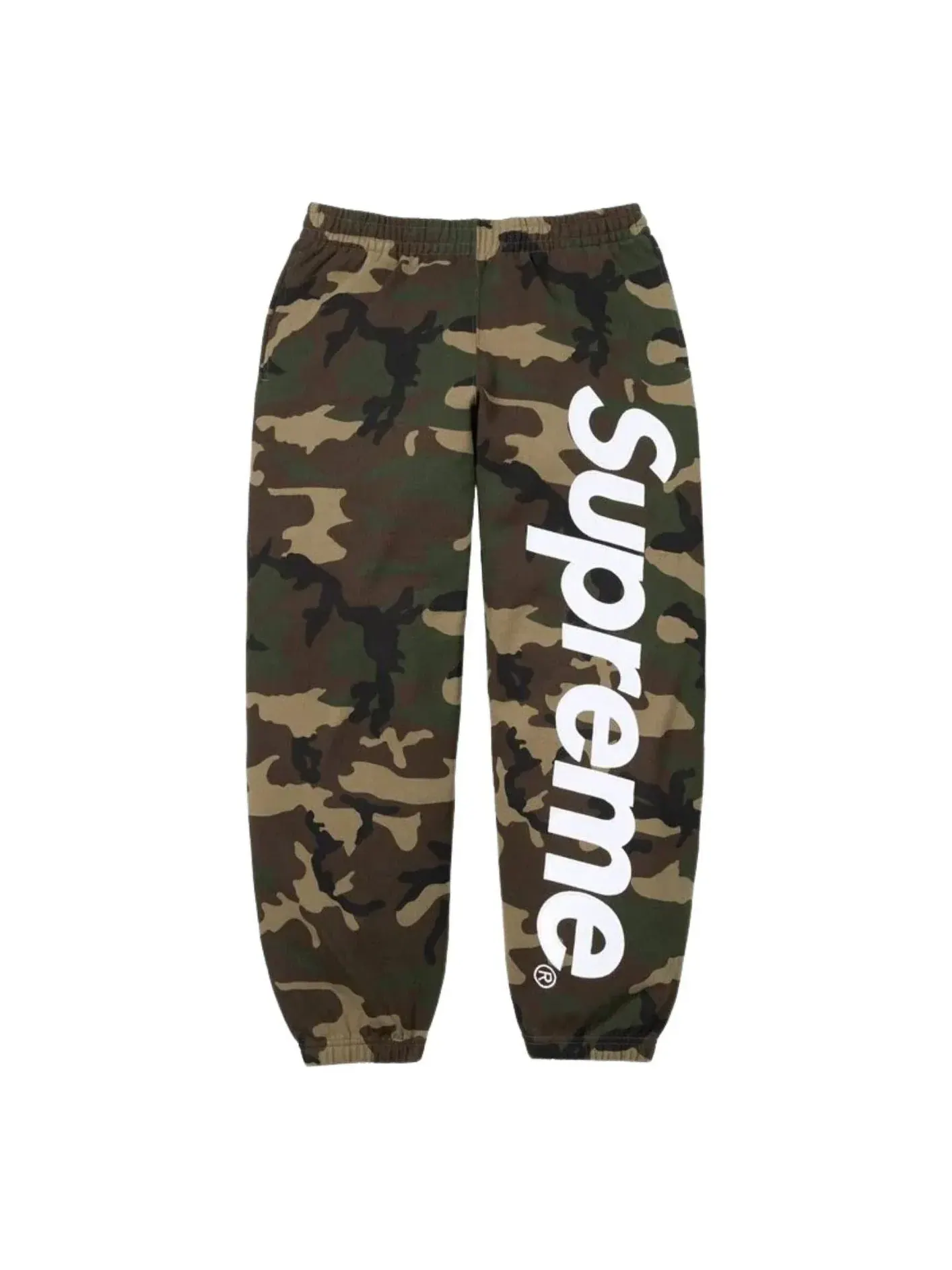 Спортивные штаны Supreme SS26 с атласной аппликацией — изображение 1 из 2, зеленый