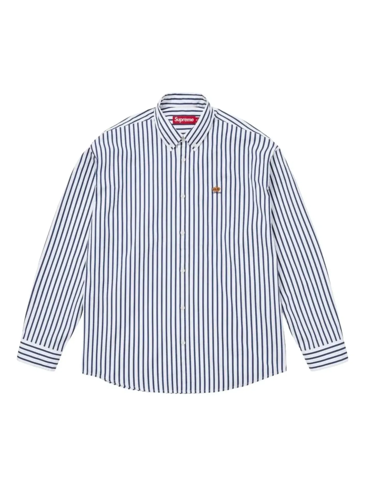 Футболка Supreme SS26 в полоску, белая, SUP-SS26-196-WHT — изображение 1 из 1, белый