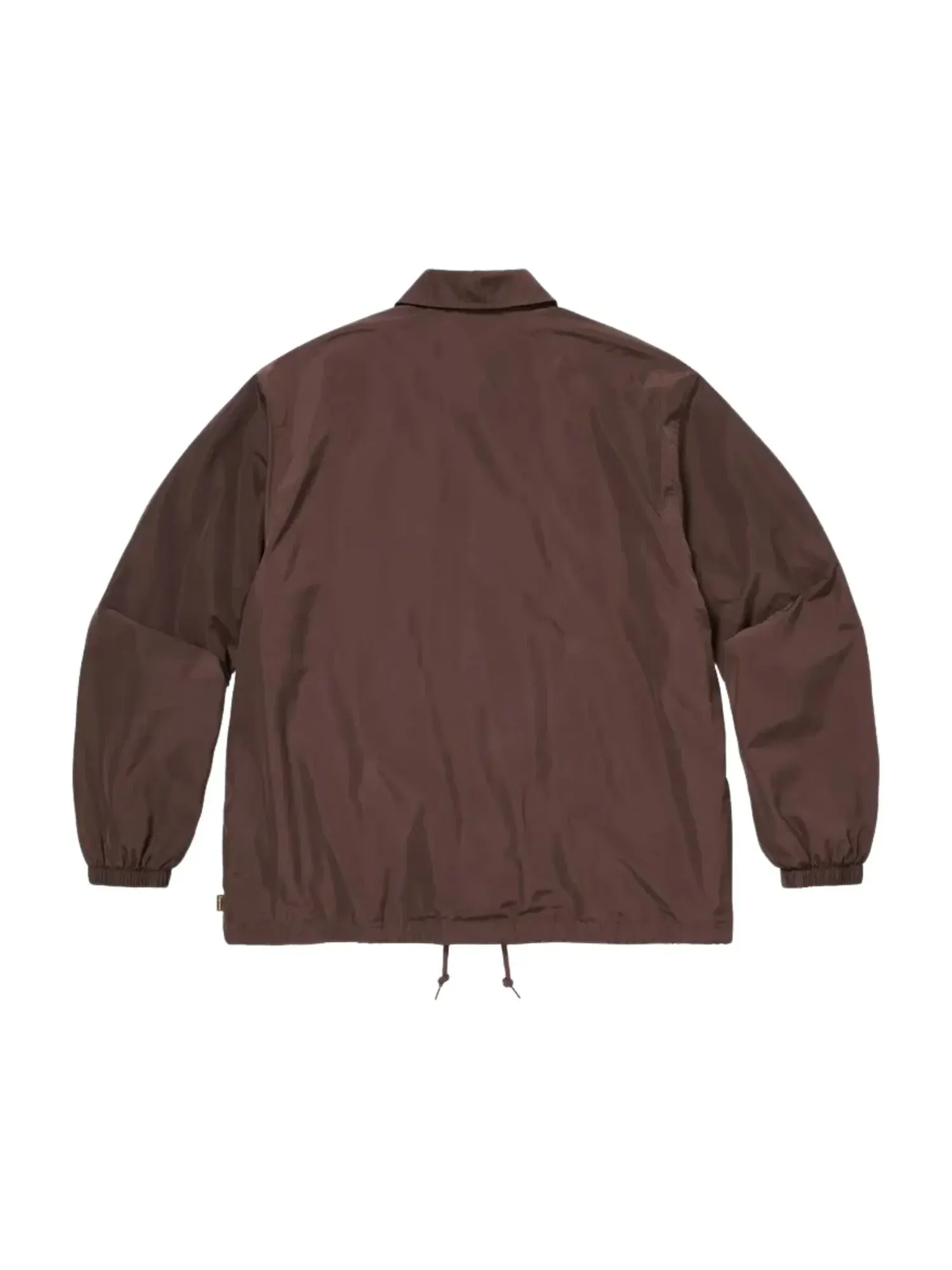 Куртка Supreme SS26 Spellout Coaches Jacket 'Brown' SUP-SS26-203-BRN — изображение 3 из 3, коричневый