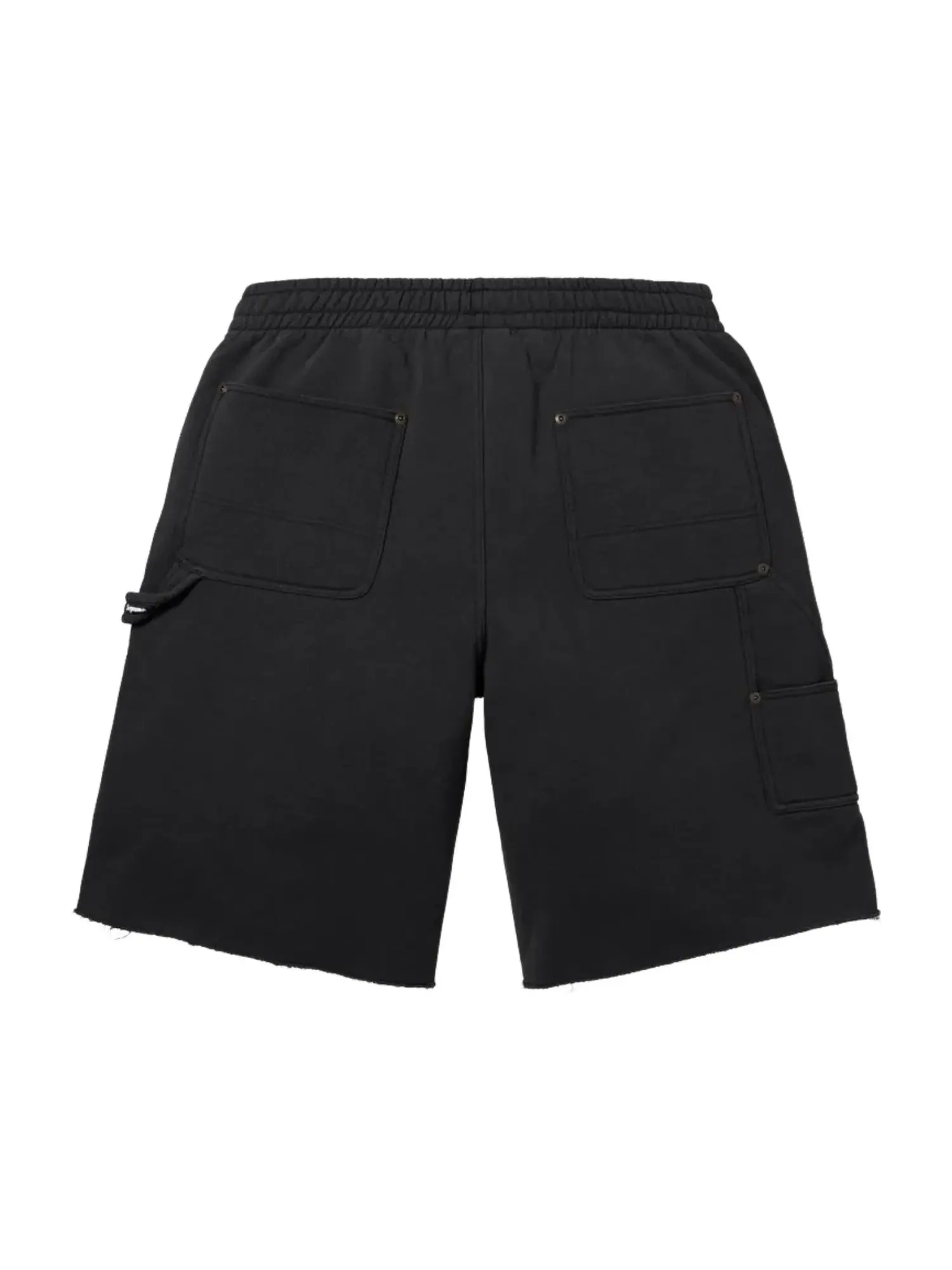 Спортивные шорты Supreme SS26 Double Knee Painter Sweatshort 'Black' SUP-SS26-204-BLK — изображение 2 из 2, синий