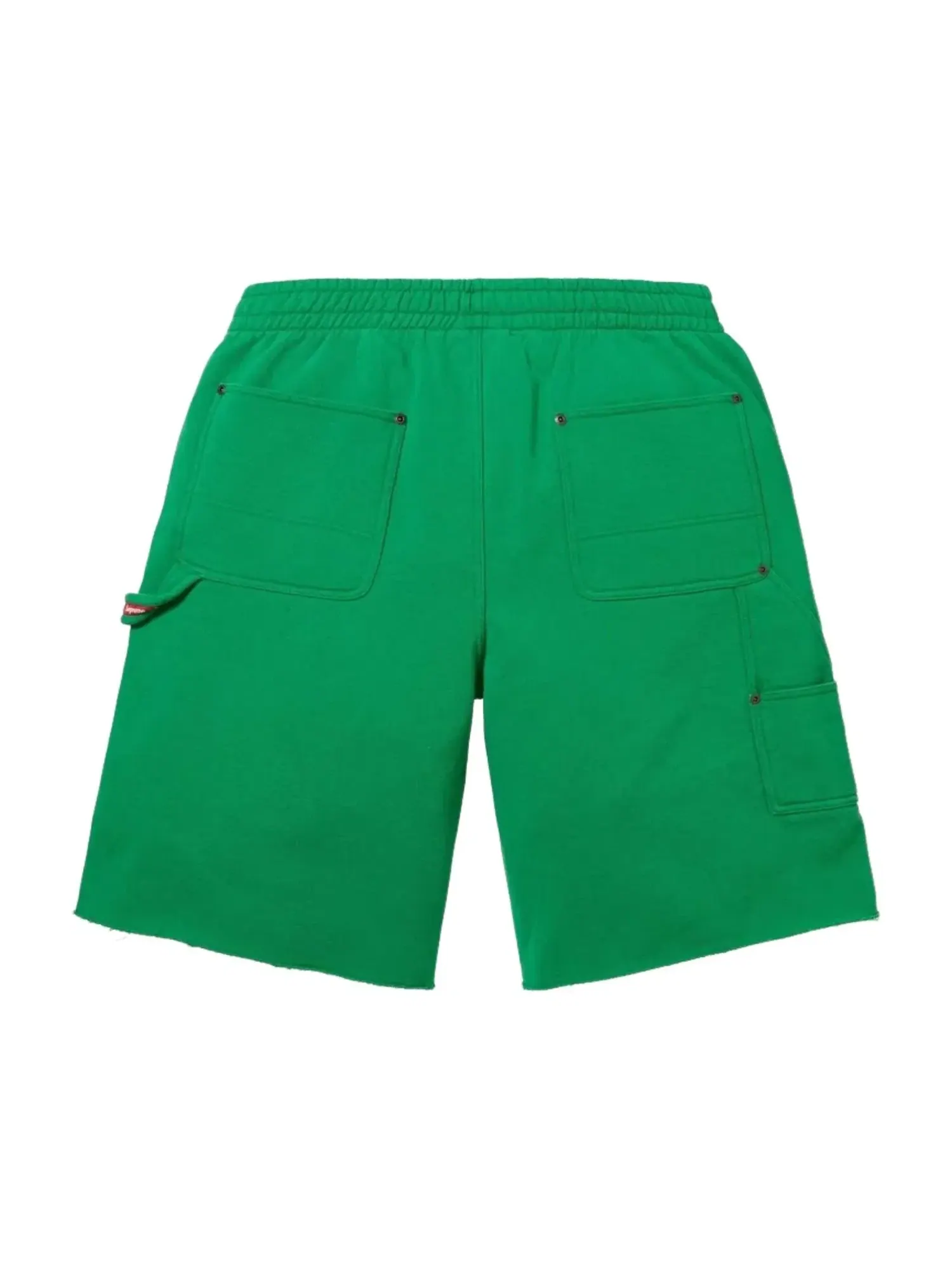 Спортивные шорты Supreme SS26 Double Knee Painter Sweatshort 'Green' SUP-SS26-204-GRN — изображение 2 из 2, зеленый