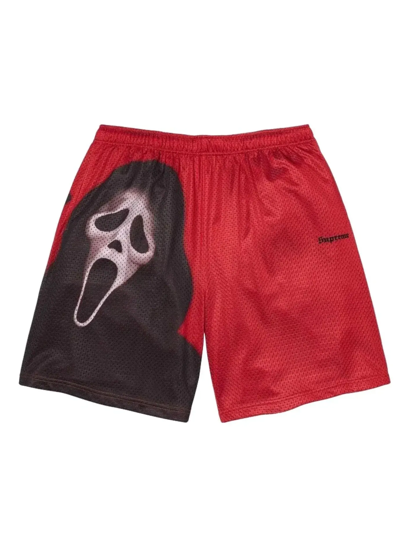Шорты Supreme x Ghostface SS26 Mesh Short 'Red' SUP-SS26-209-RED — изображение 1 из 2, красный