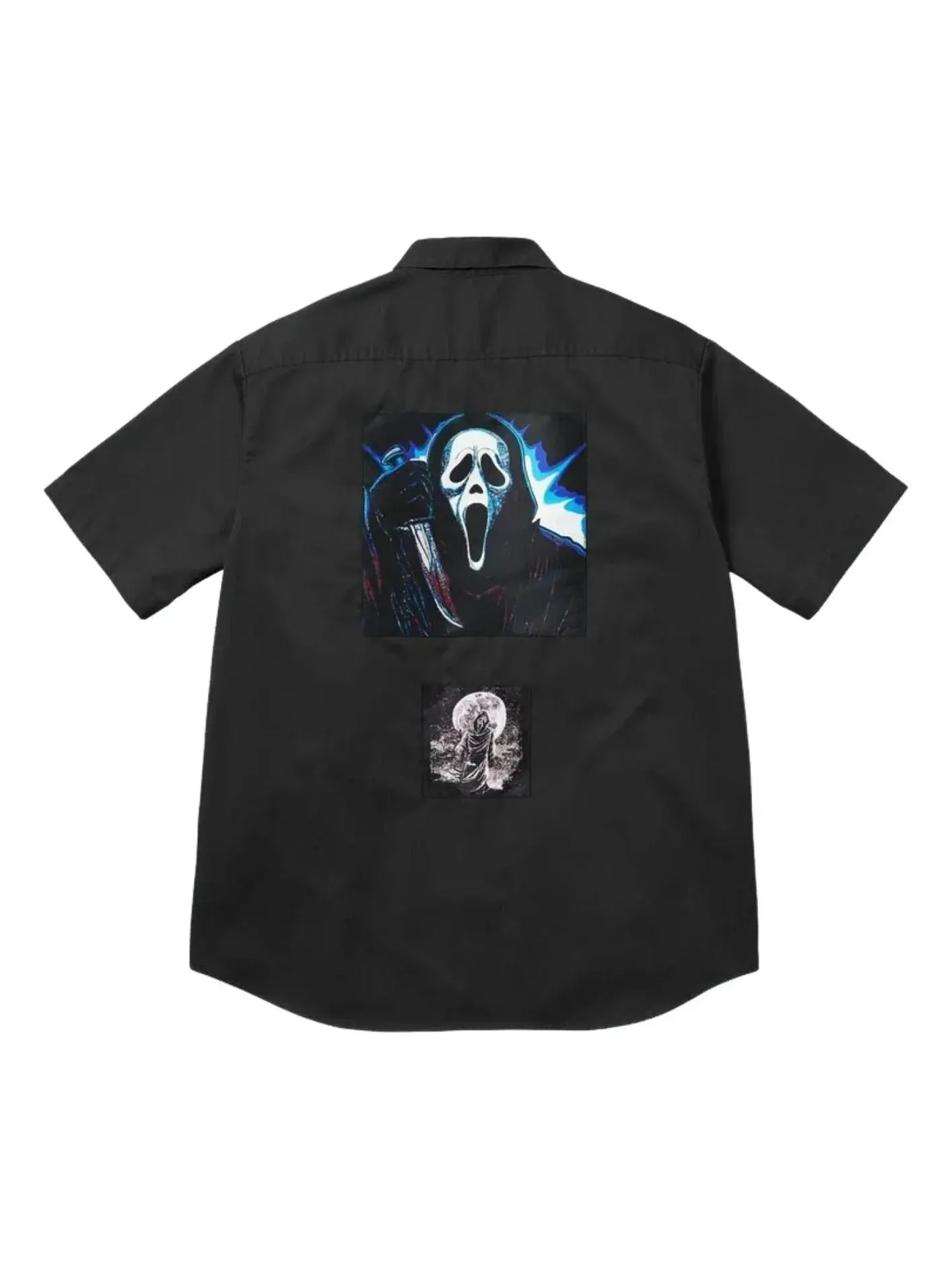 Рабочая рубашка Supreme x Ghostface SS26 S/S 'Black' SUP-SS26-210-BLK — изображение 1 из 2, черный