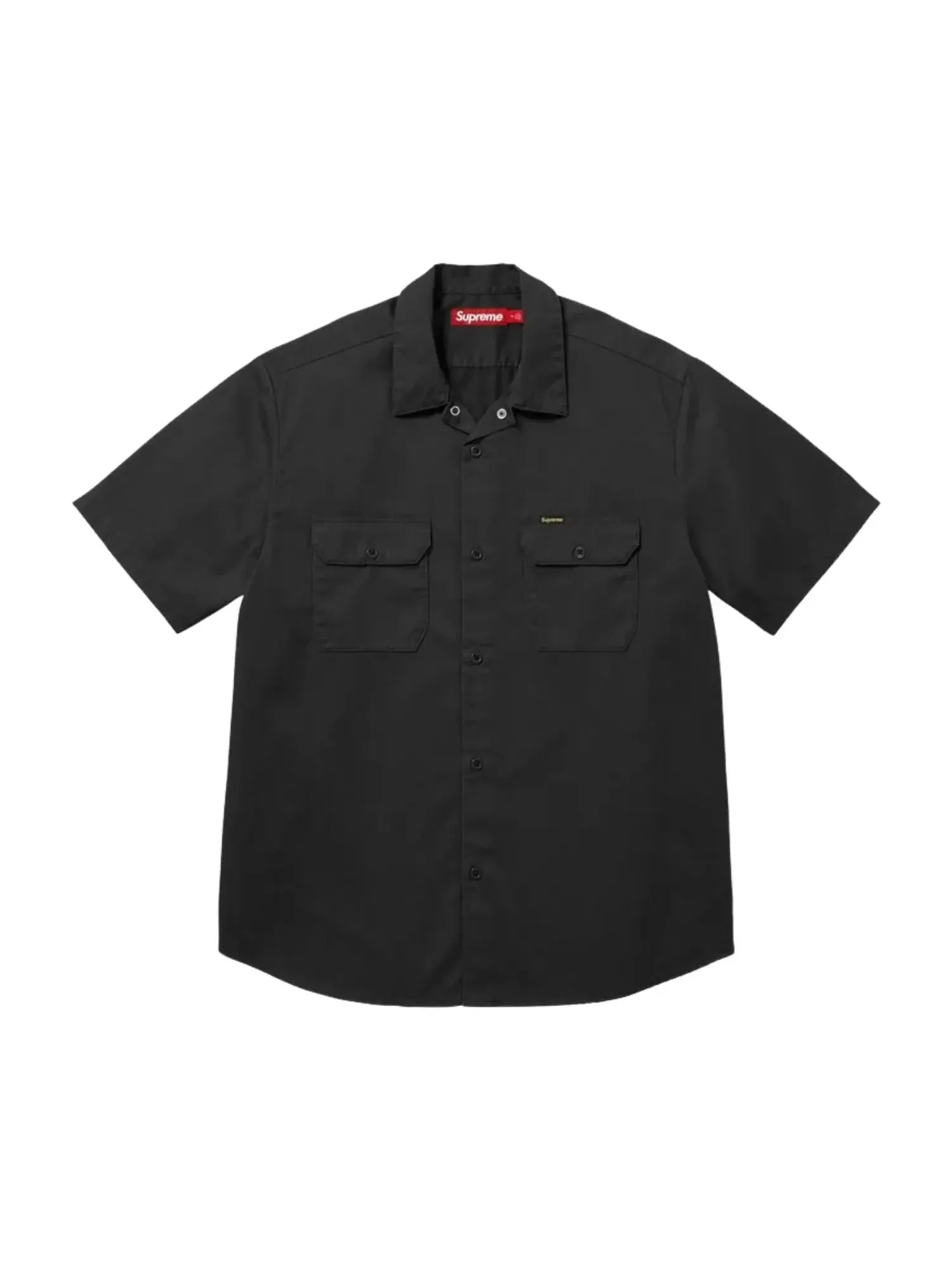 Рабочая рубашка Supreme x Ghostface SS26 S/S 'Black' SUP-SS26-210-BLK — изображение 2 из 2, черный