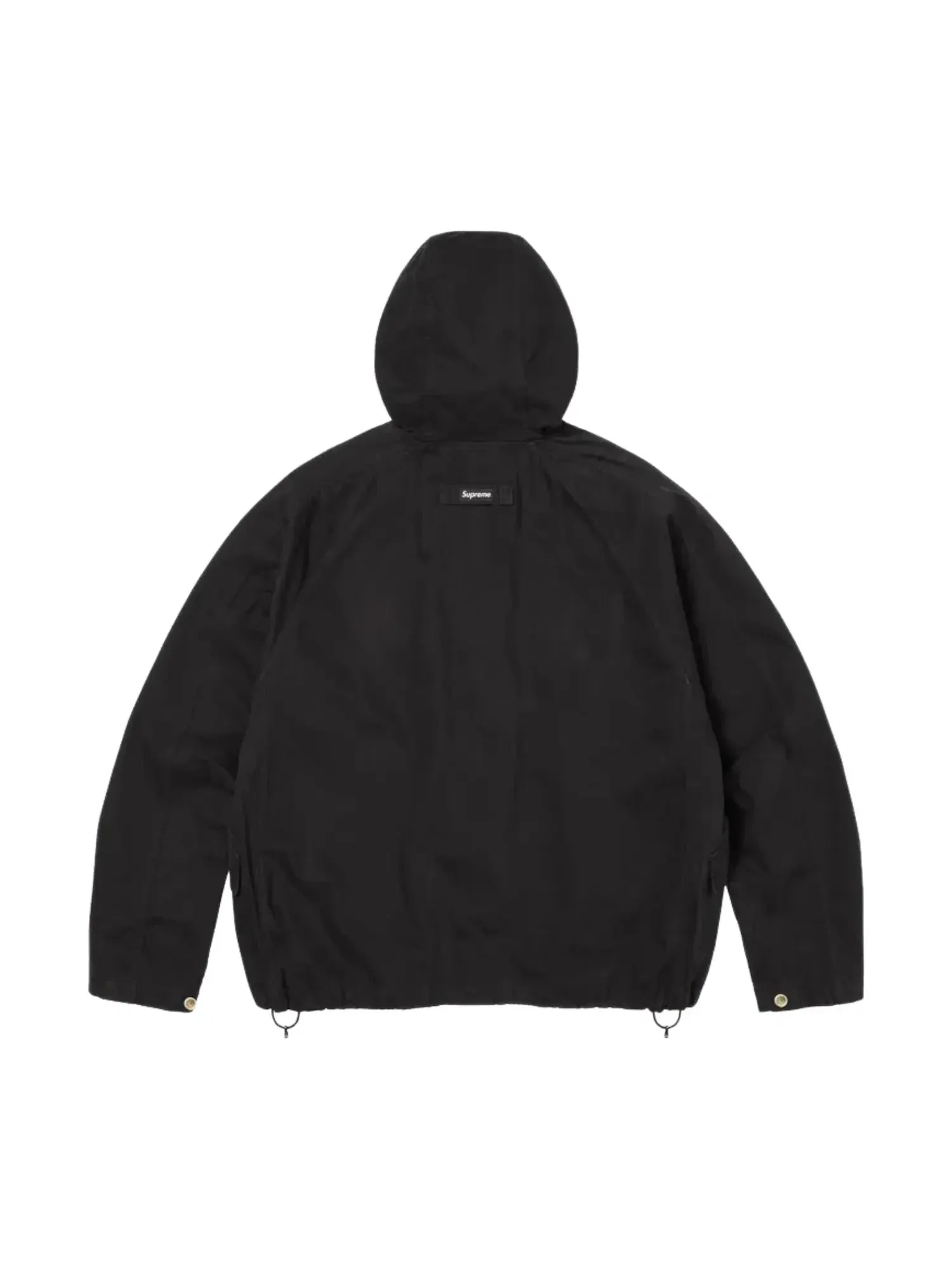 Куртка Supreme SS26 с капюшоном и рукавами реглан, черная, SUP-SS26-214-BLK — изображение 3 из 3, черный