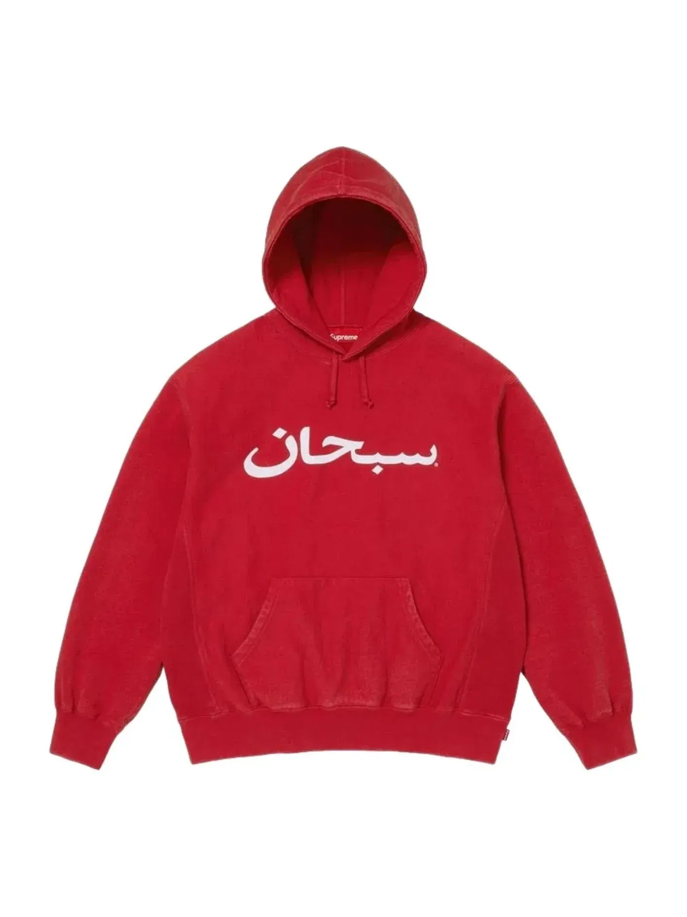Толстовка Supreme SS26 с арабским логотипом — изображение 1 из 1, красный
