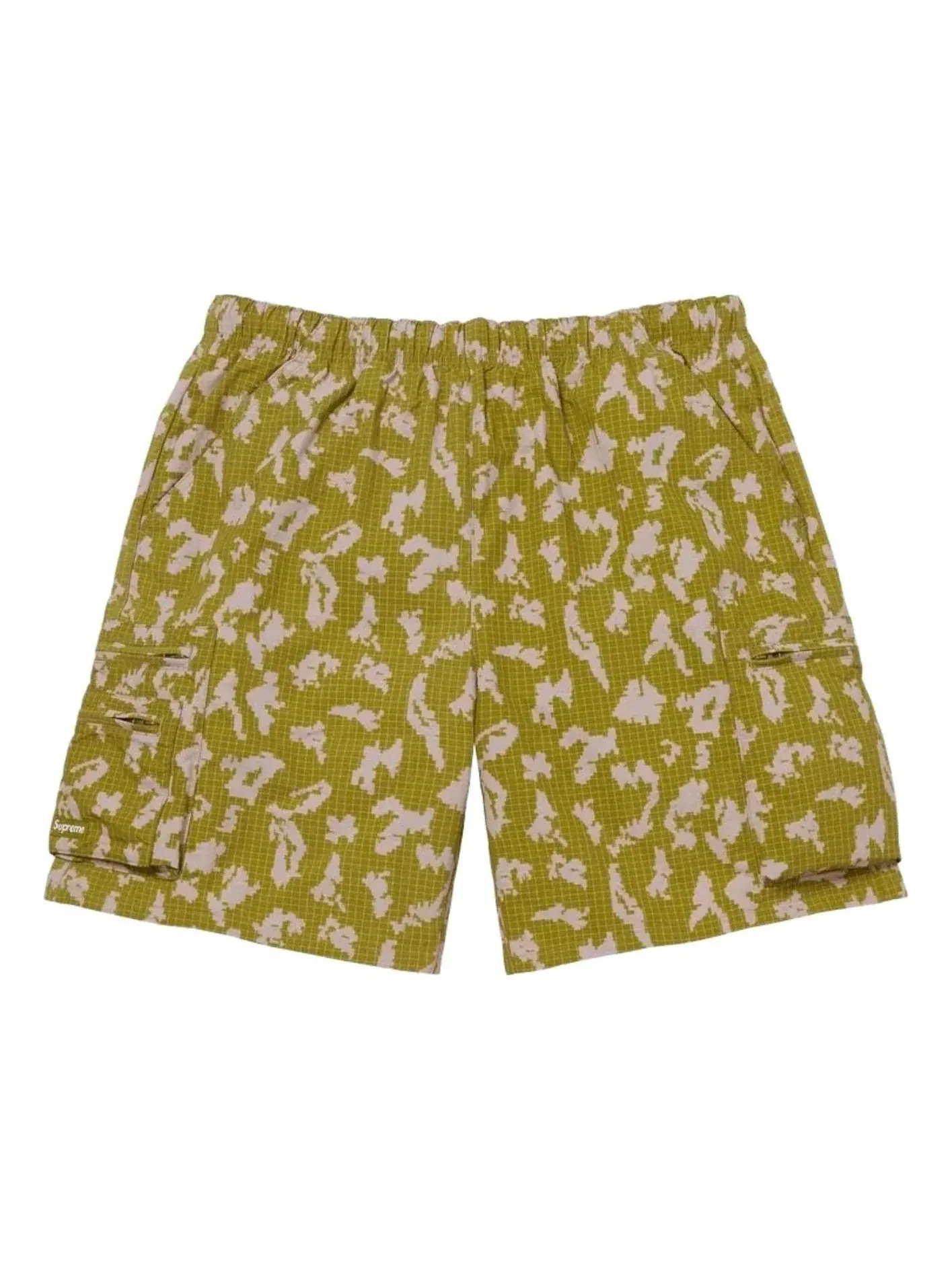 Шорты Supreme SS26 RipsT-Shirt Cargo Water Short 'Olive Camo' SUP-SS26-269-YLW — изображение 1 из 2, желтый