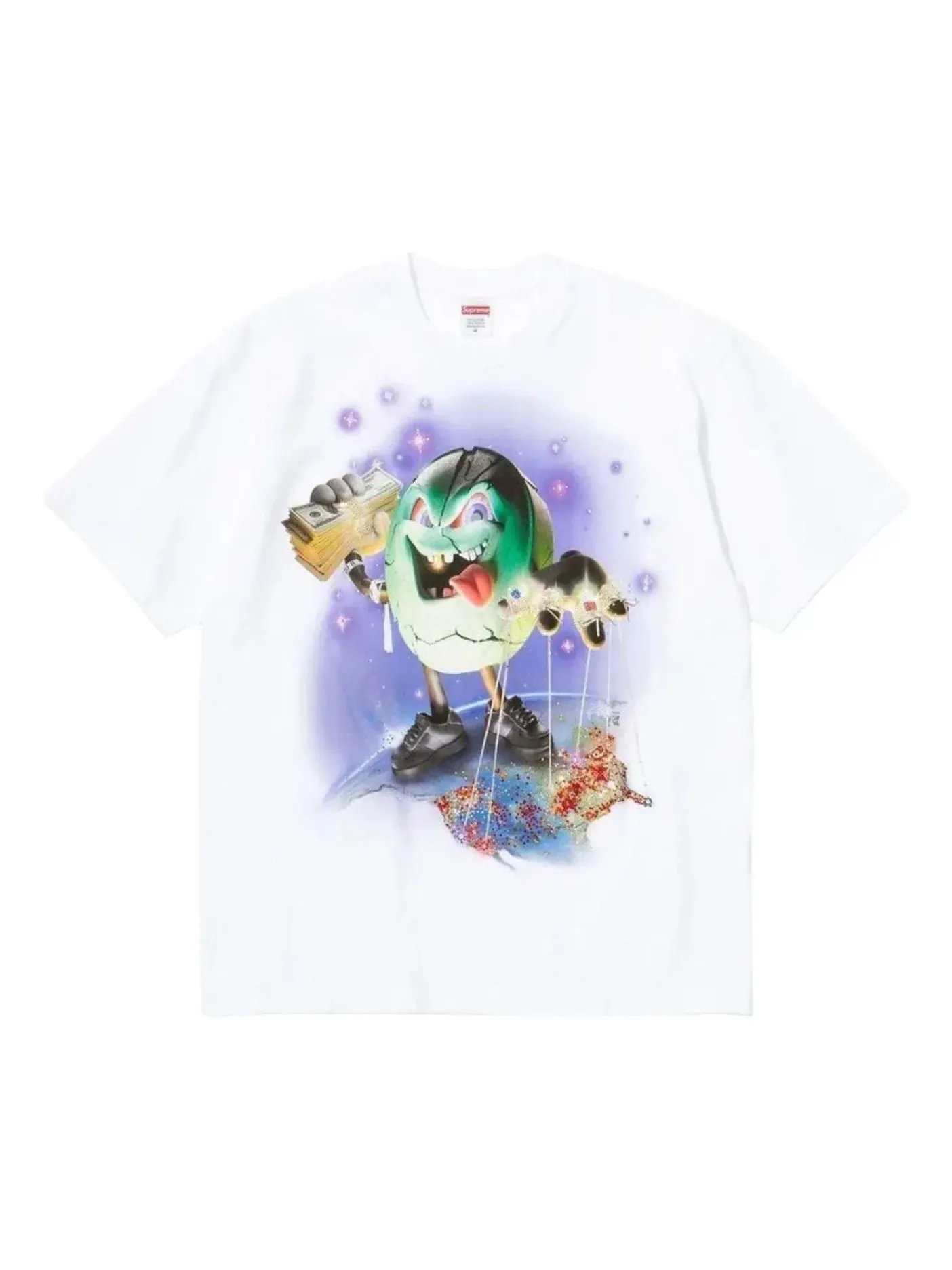 Футболка Supreme x SALEM SS26 S/S, белая, SUP-SS26-271-WHT — изображение 1 из 2, белый