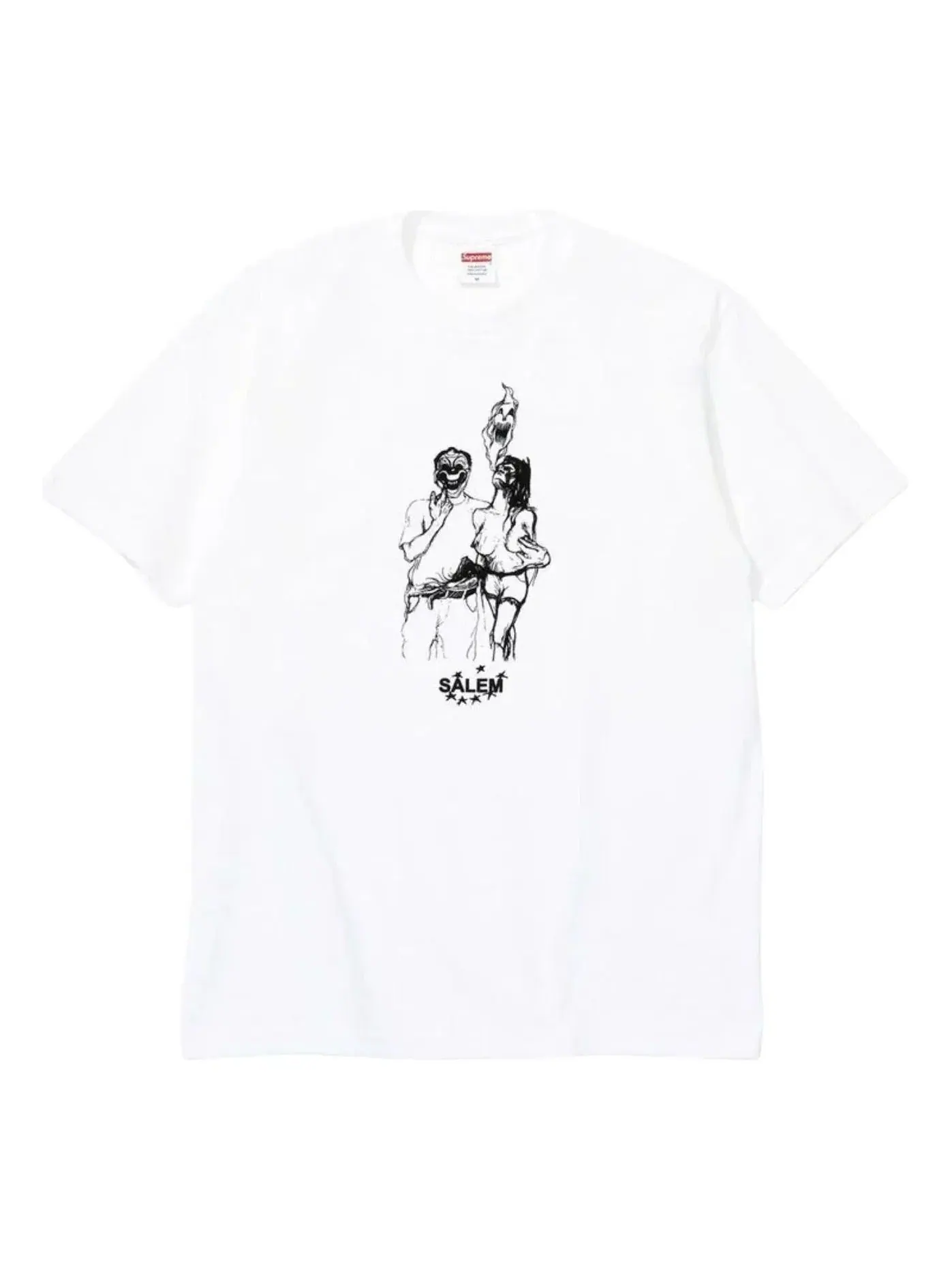 Футболка Supreme x SALEM SS26, белая, SUP-SS26-274-WHT — изображение 1 из 2, белый