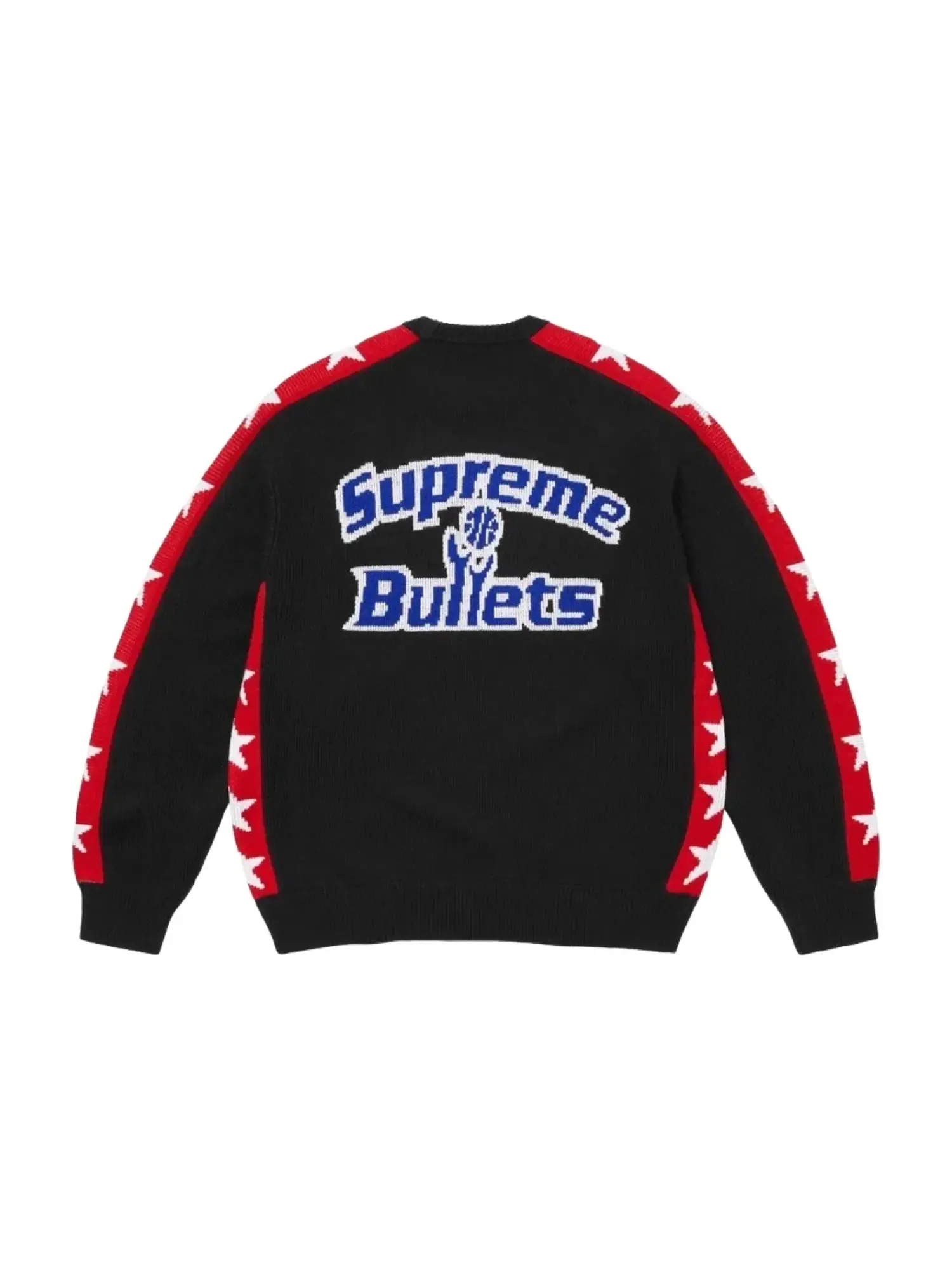 Свитер Supreme x Mitchell & Ness SS26 Teams, черный, SUP-SS26-286-BLK — изображение 2 из 2