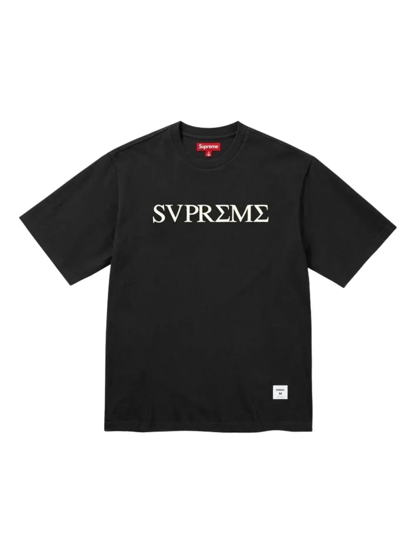 Футболка Supreme SS26 Greek S/S 'Black' SUP-SS26-290-BLK — изображение 1 из 1, черный