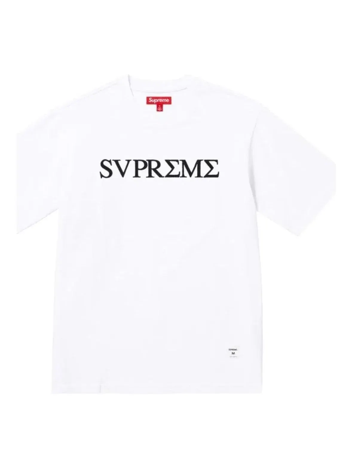 Футболка Supreme SS26 Greek S/S белого цвета SUP-SS26-290-WHT — изображение 1 из 1, белый