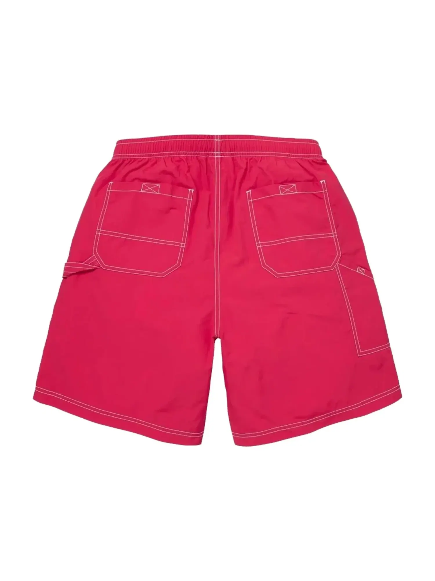 Мужские шорты из нейлона с принтом Supreme SS26 Nylon Painter Short — изображение 2 из 2, красный