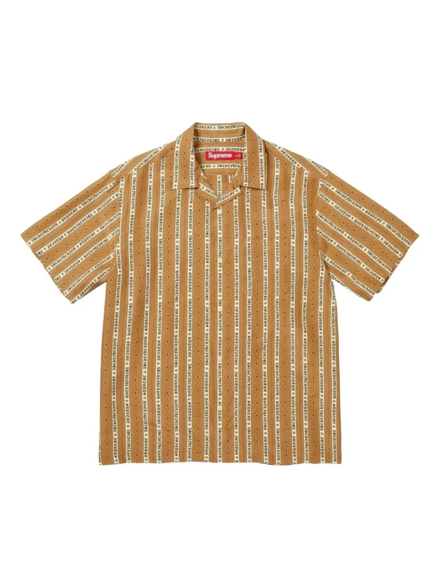 Мужская рубашка с длинным рукавом Old English Stripe Silk Supreme