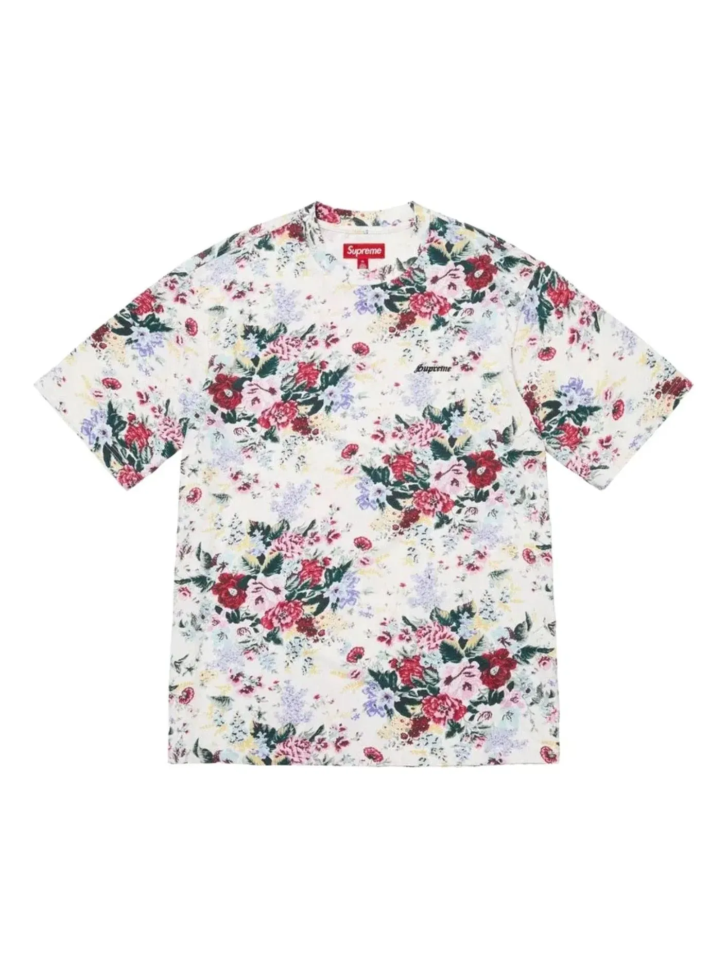 Мужская футболка с принтом Floral Supreme — изображение 1 из 1, мульти