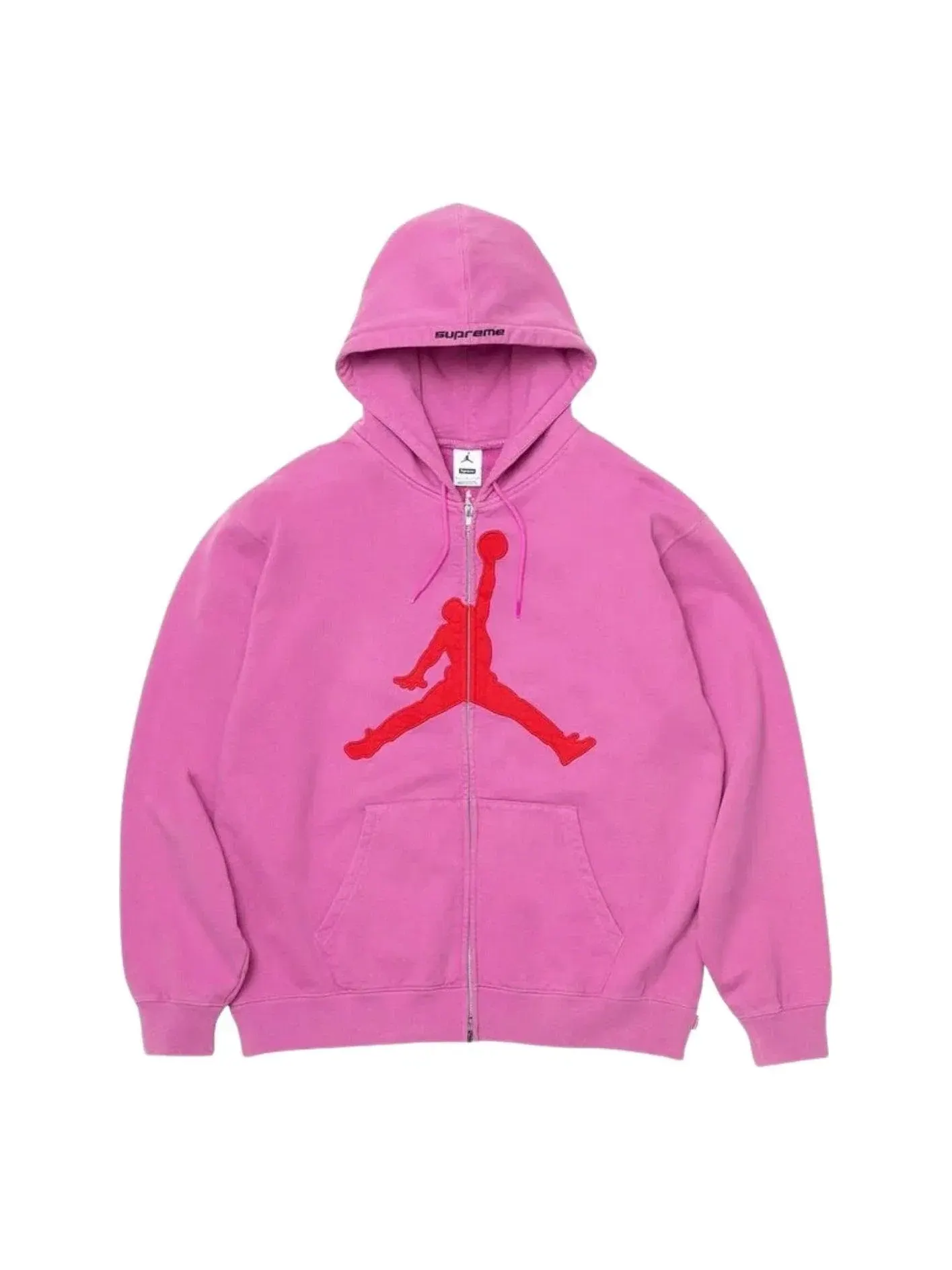 Мужское худи с капюшоном Supreme x Jordan SS26 Pink — изображение 1 из 2, розовый