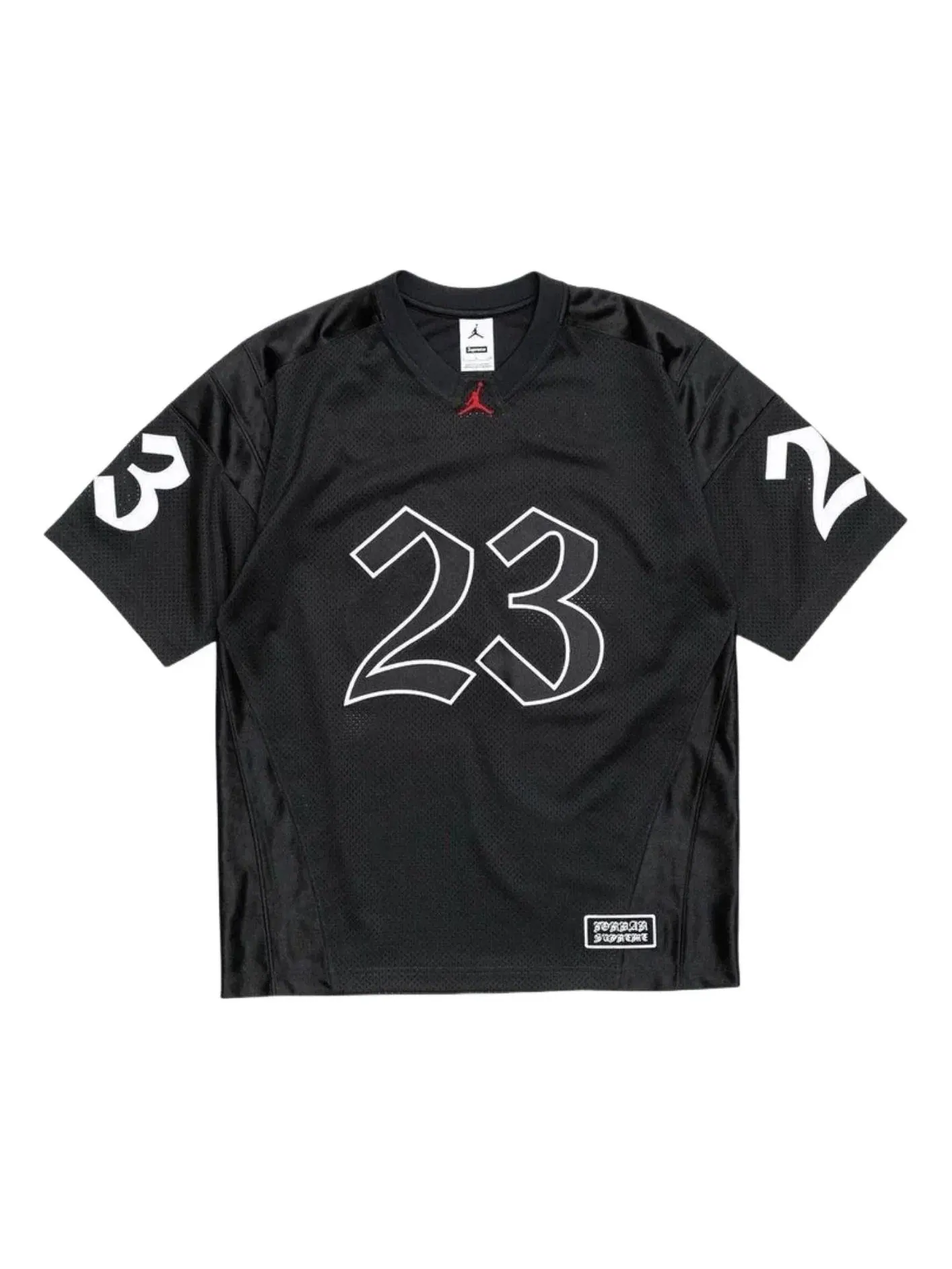 Мужская джерси Supreme x Jordan SS26 'Black' — изображение 1 из 2, черный