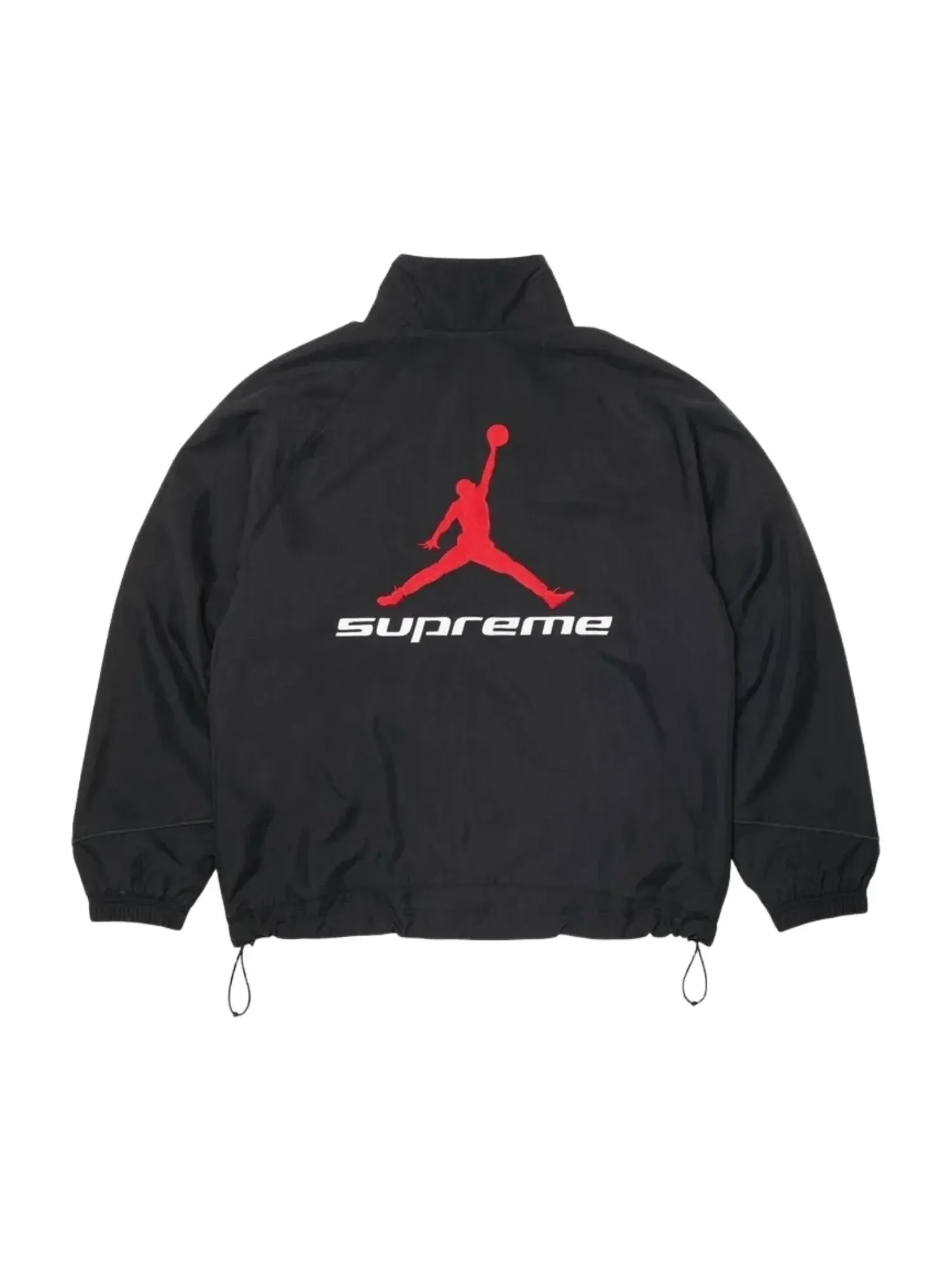 Мужская куртка с принтом Supreme x Jordan SS26 Track Jacket — изображение 2 из 3, черный