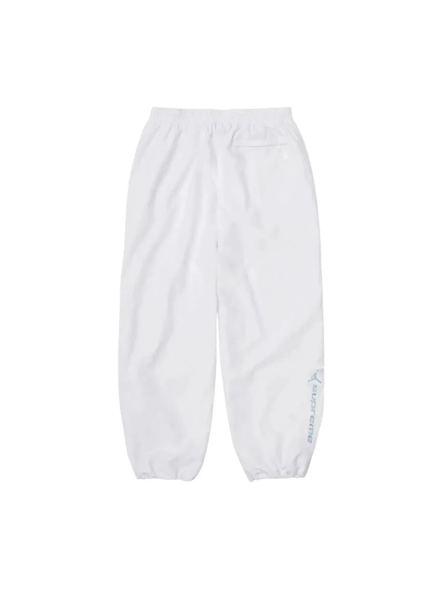 Мужские спортивные брюки с принтом Supreme x Jordan SS26 Track Pants — изображение 2 из 3, белый