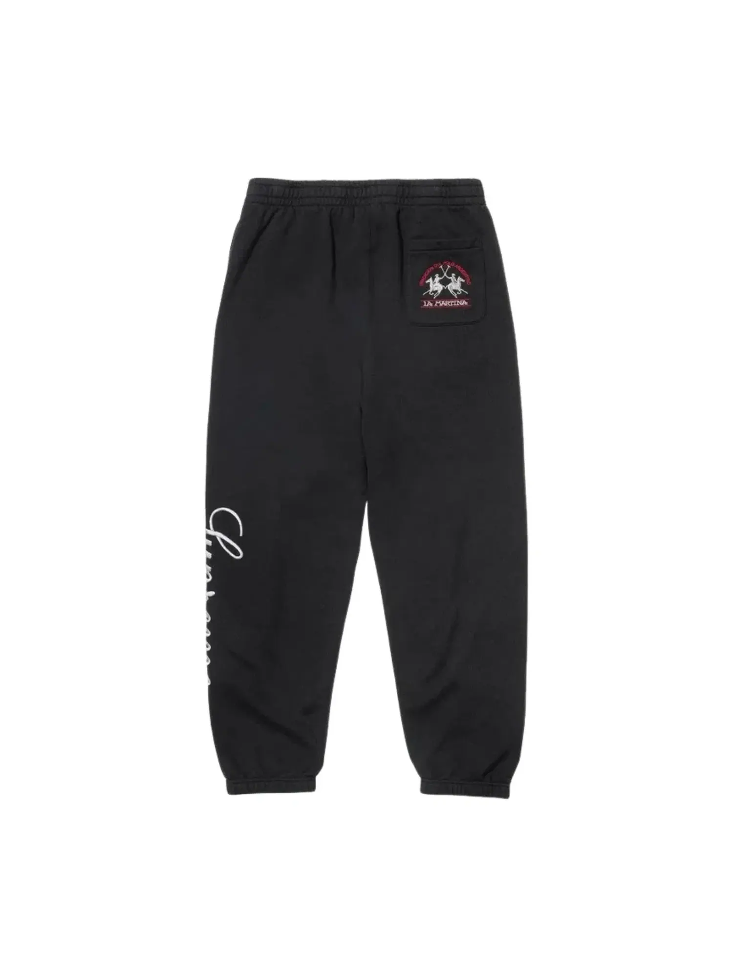 Мужские спортивные штаны с принтом Supreme x La Martina SS26 — изображение 2 из 2, черный