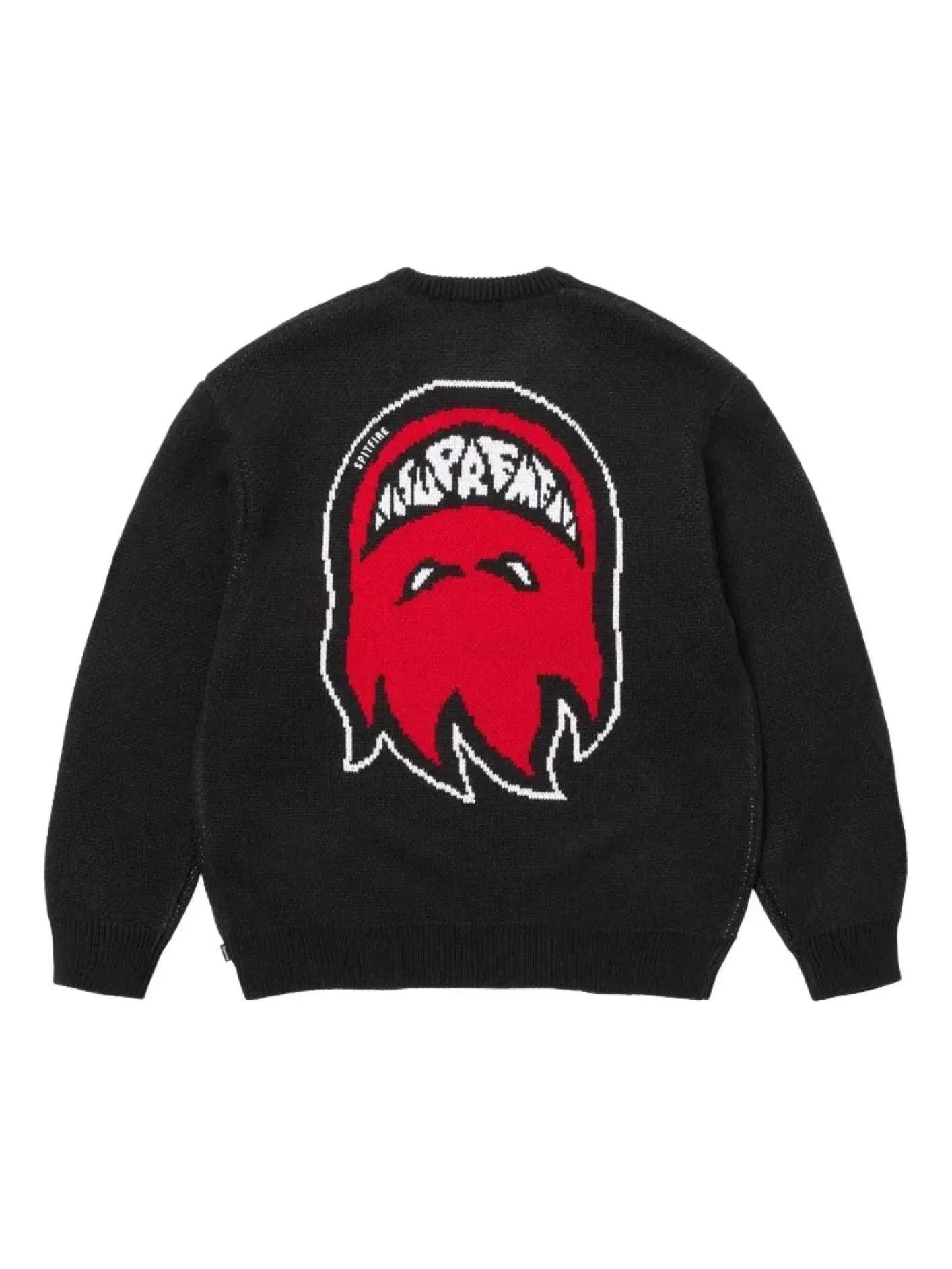 Мужской свитер с принтом Supreme x Spitfire SS26 Sweater — изображение 1 из 2, черный