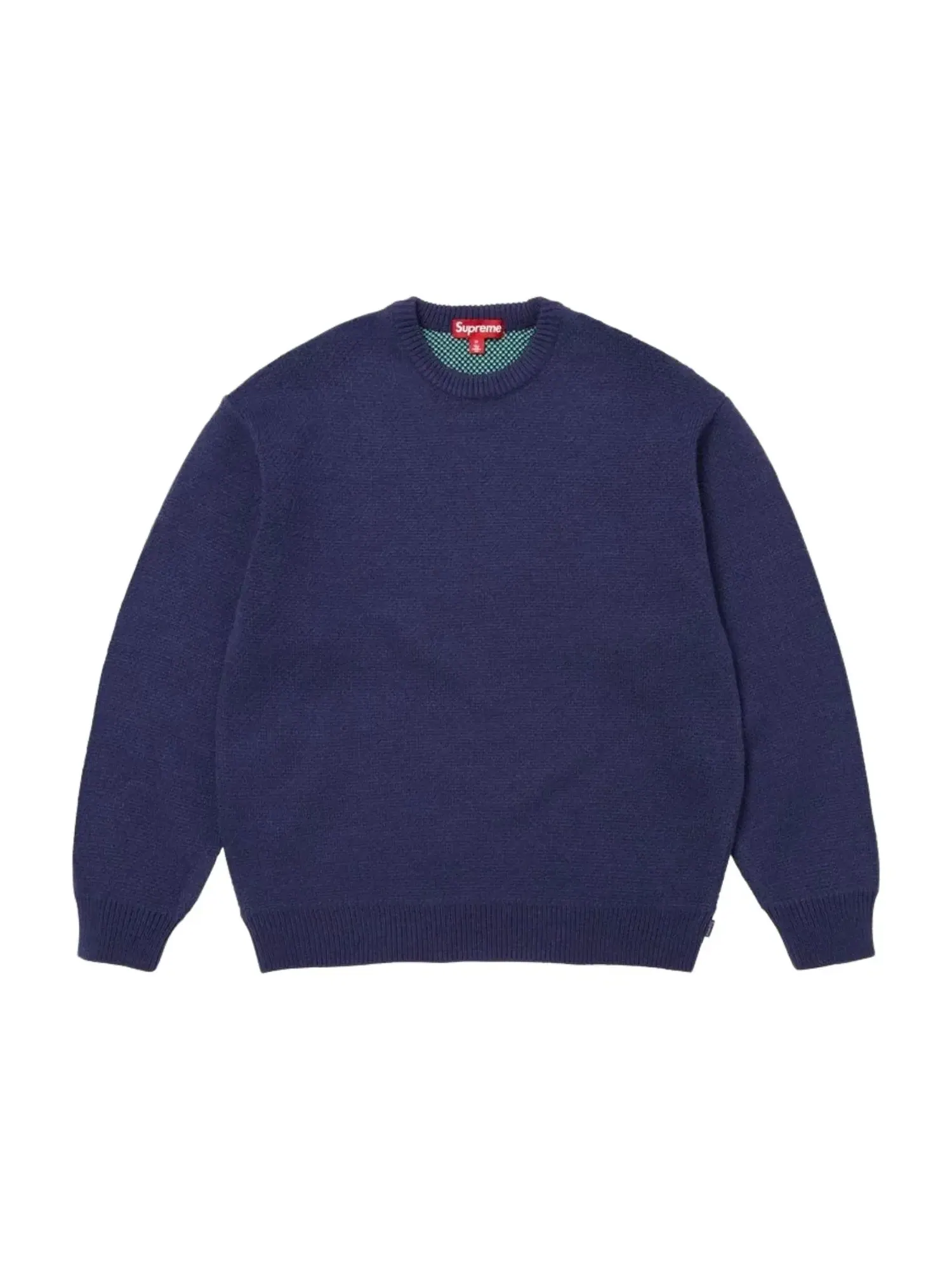 Мужской свитер с принтом Supreme x Spitfire SS26 — изображение 2 из 2, темно-синий