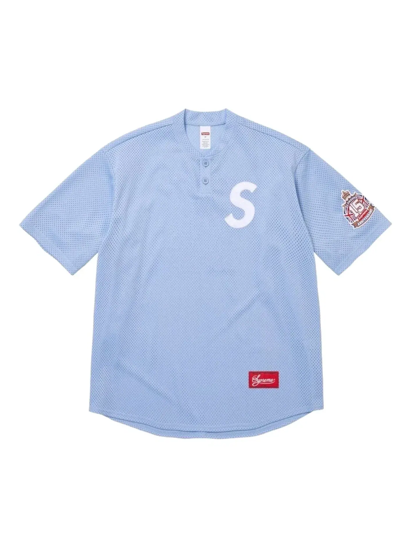 Мужская рубашка-поло с логотипом London Shop S Logo Supreme — изображение 1 из 2, синий