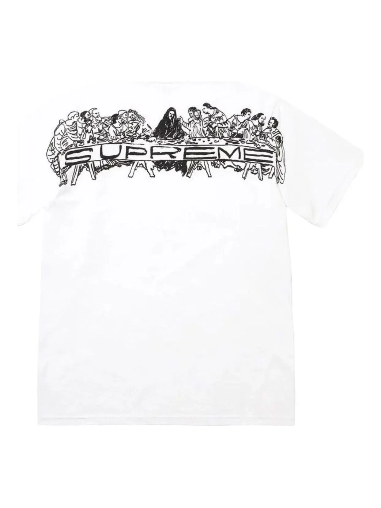Мужская футболка Supreme SS26 Supper T-Shirt — изображение 1 из 2, белый