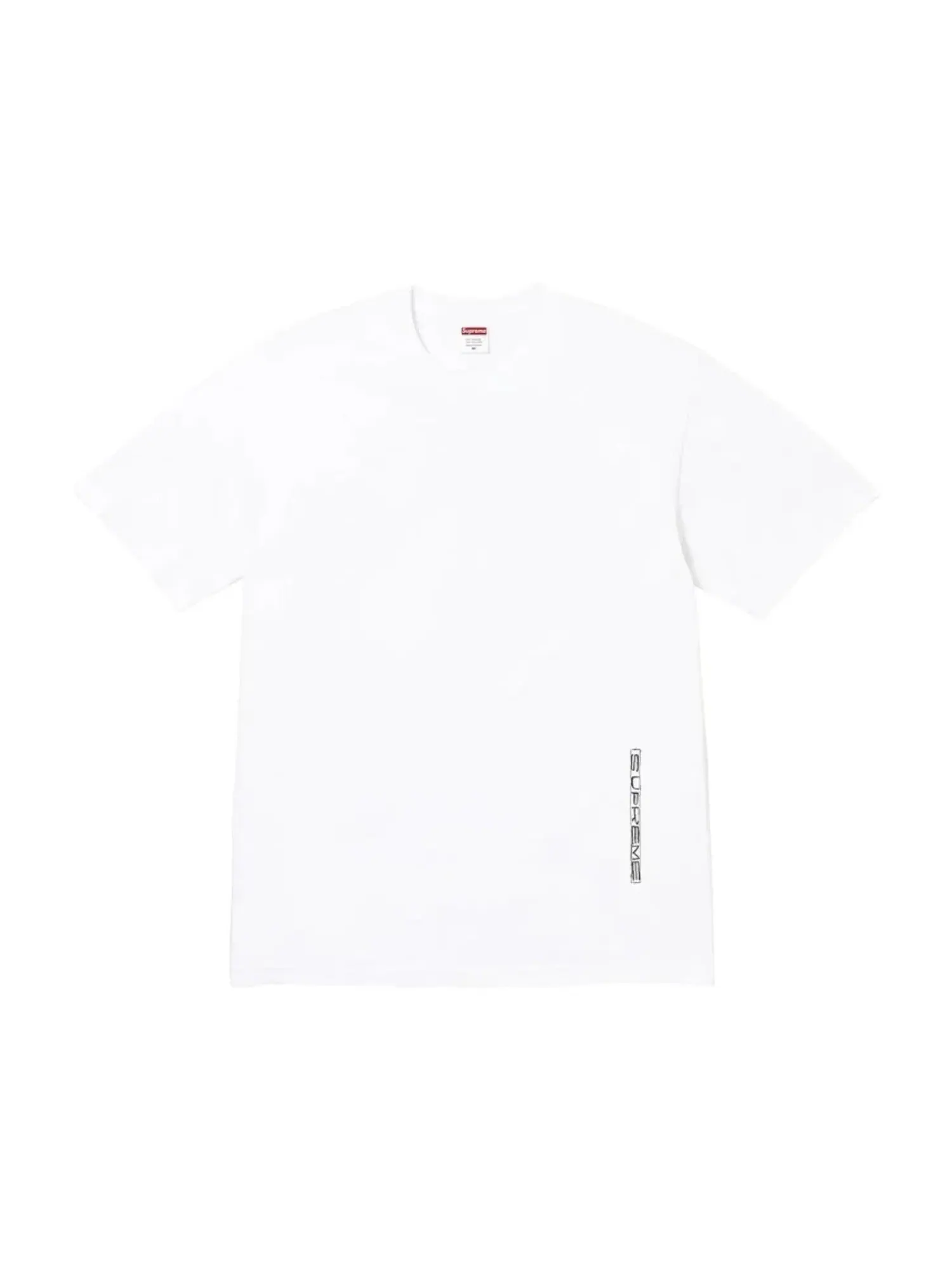 Мужская футболка Supreme SS26 Supper T-Shirt — изображение 2 из 2, белый