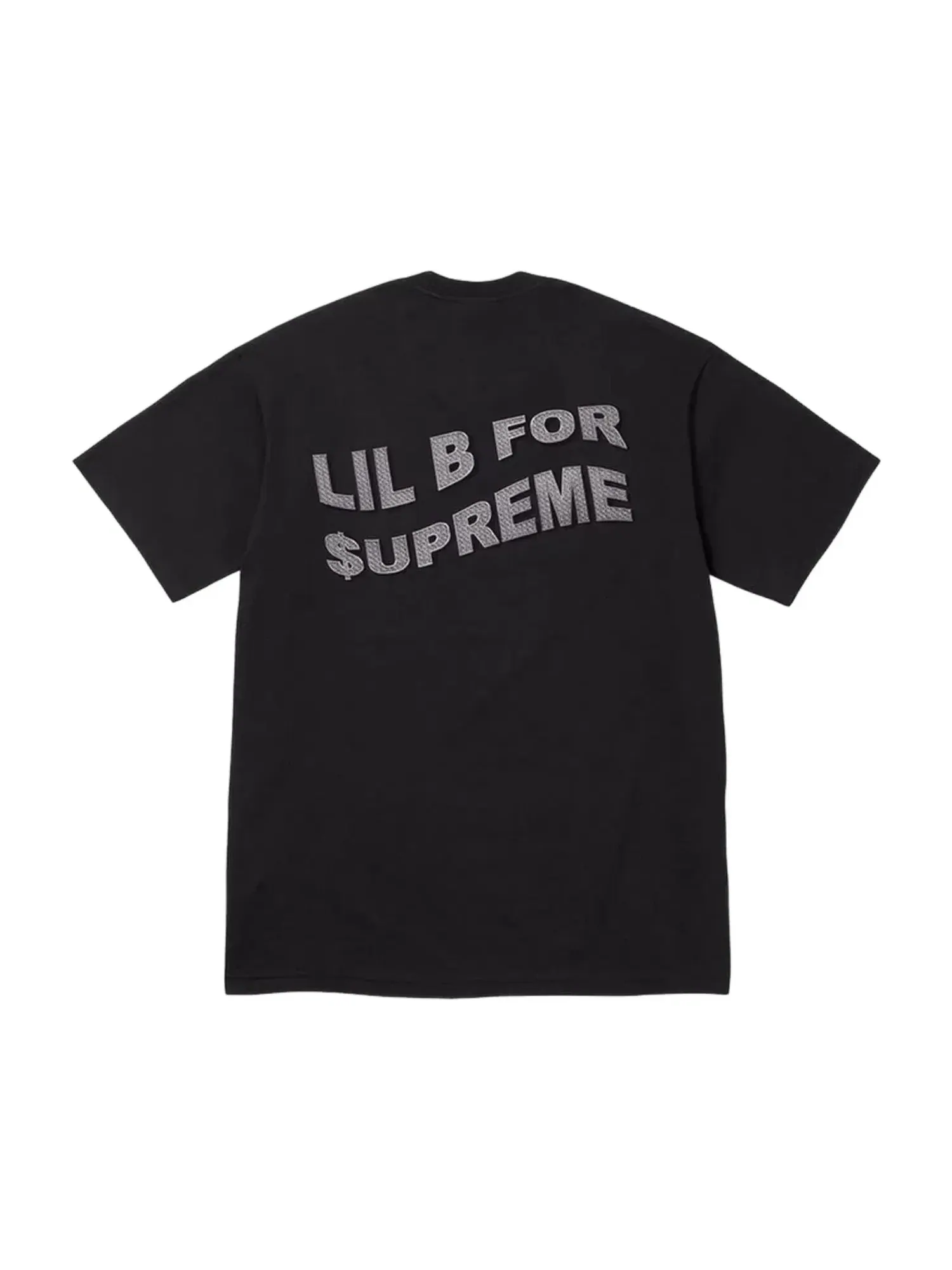Мужская футболка с принтом Based Supreme — изображение 2 из 2, черный