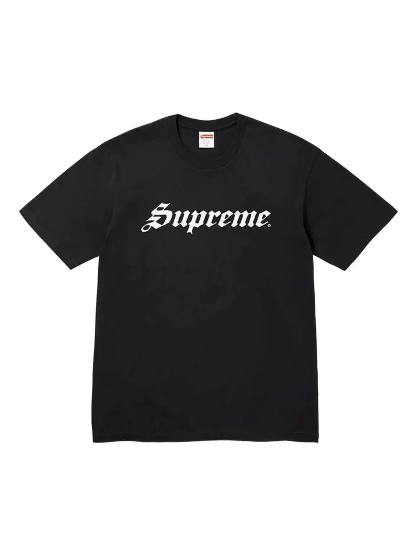 Мужская футболка с принтом Speed Supreme — изображение 1 из 1, черный