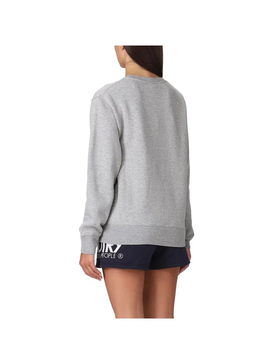 Свитер (WMNS) AUTRY Logo Sweater 'Grey' — изображение 5 из 6, серый