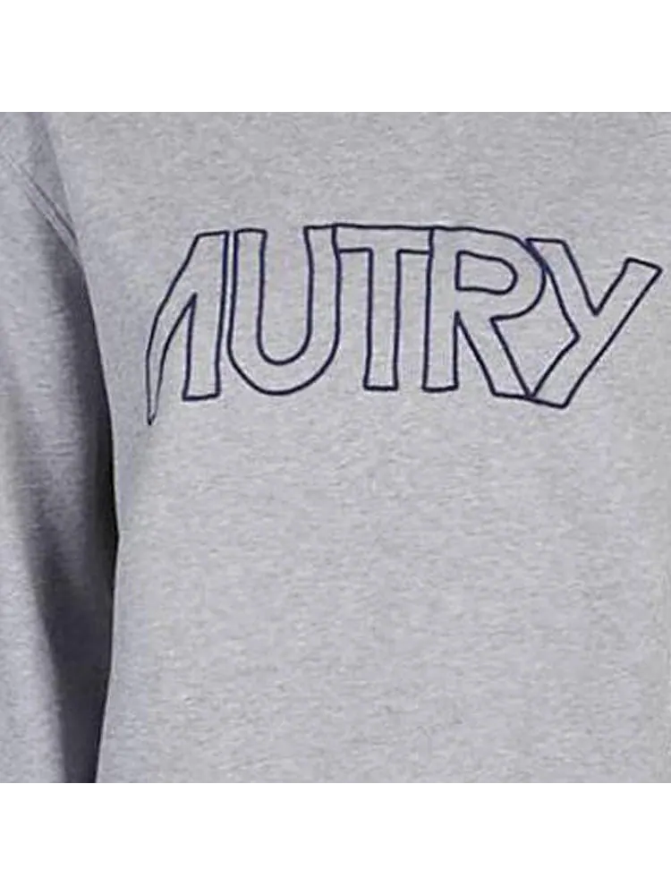 Свитер (WMNS) AUTRY Logo Sweater 'Grey' — изображение 6 из 6, серый