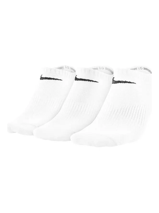 Носки Nike Sports 3 Pairs Breathable Shallow Sports Socks Couple Style 3 Pairs White — изображение 1 из 5, белый