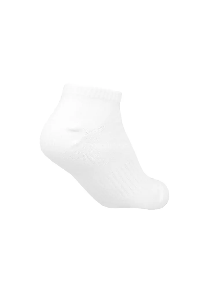 Носки Nike Sports 3 Pairs Breathable Shallow Sports Socks Couple Style 3 Pairs White — изображение 4 из 5, белый