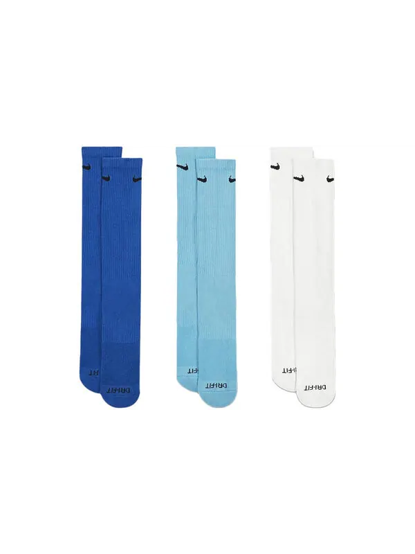 Носки Nike Everyday Plus Cushioned Training Ankle Socks (3 Pairs) 'Multi-Color' — изображение 2 из 3, мульти