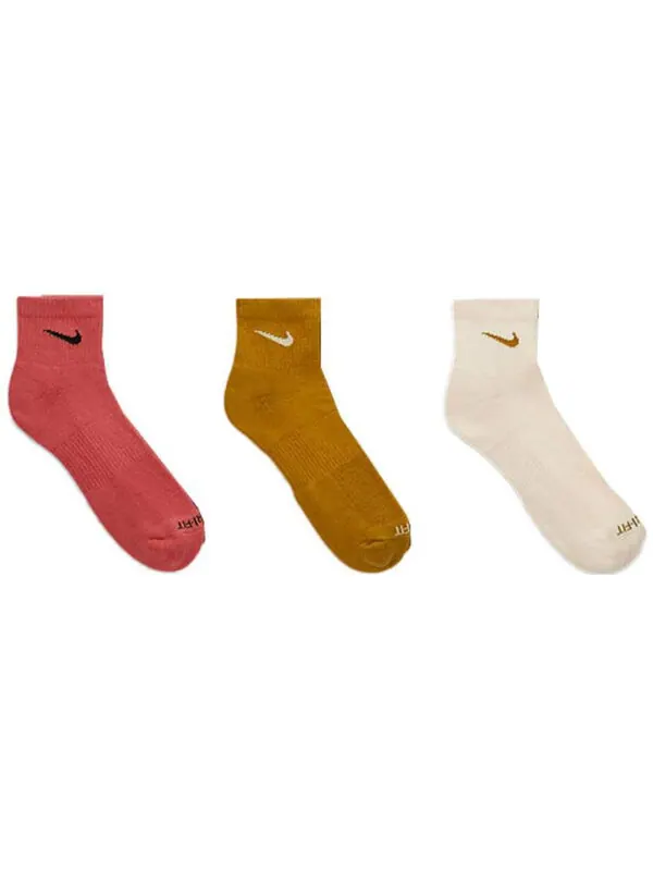 Носки Nike Everyday Plus Cushioned Training Ankle Socks (3 Pairs) 'Multi-Color' — изображение 2 из 2, мульти