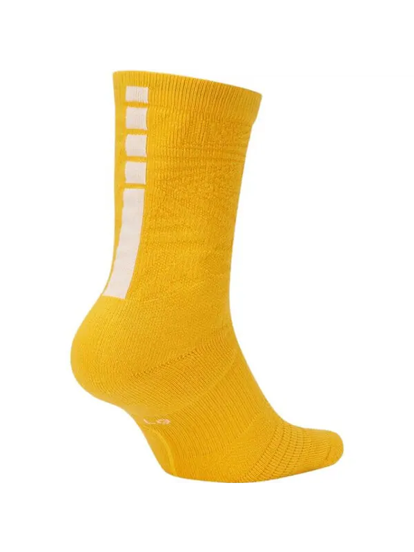 Носки Nike NBA Los Angeles Lakers City Edition Socks 'Yellow' — изображение 2 из 3, желтый