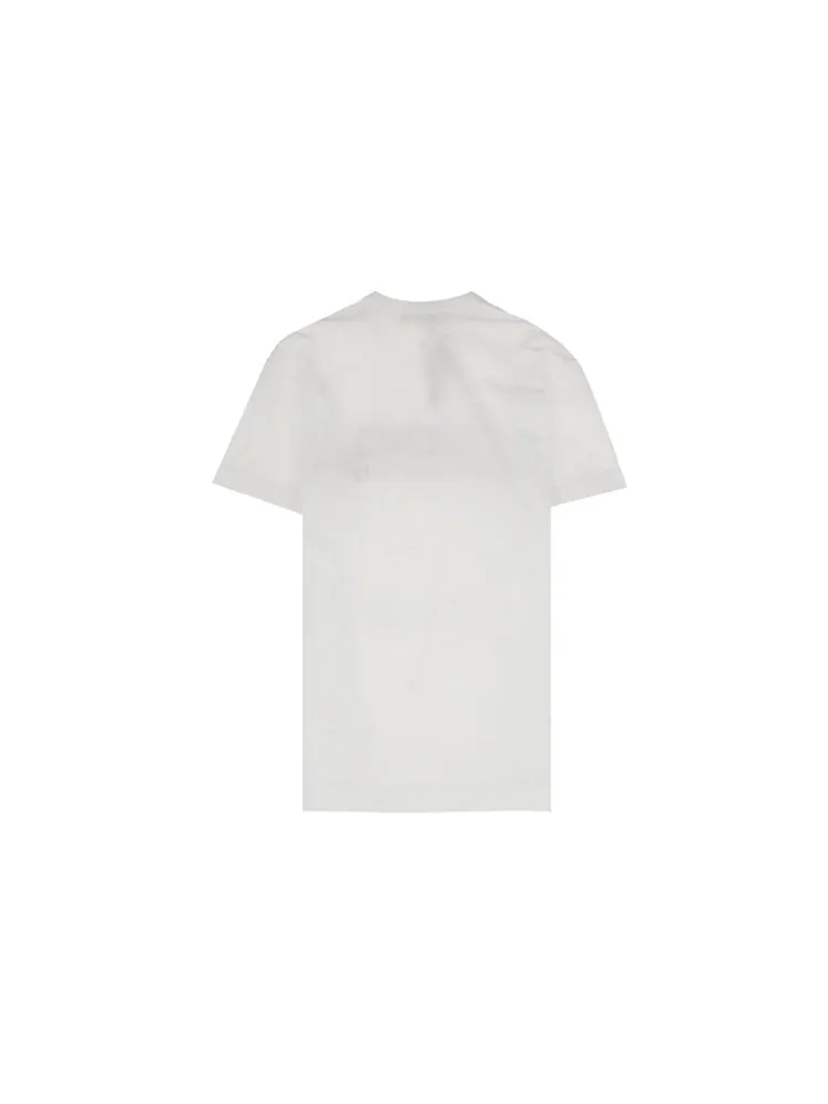 Футболка COMME des GARCONS CDG Classical Logo Applique Short-sleeve Tee Unisex White — изображение 2 из 2, белый