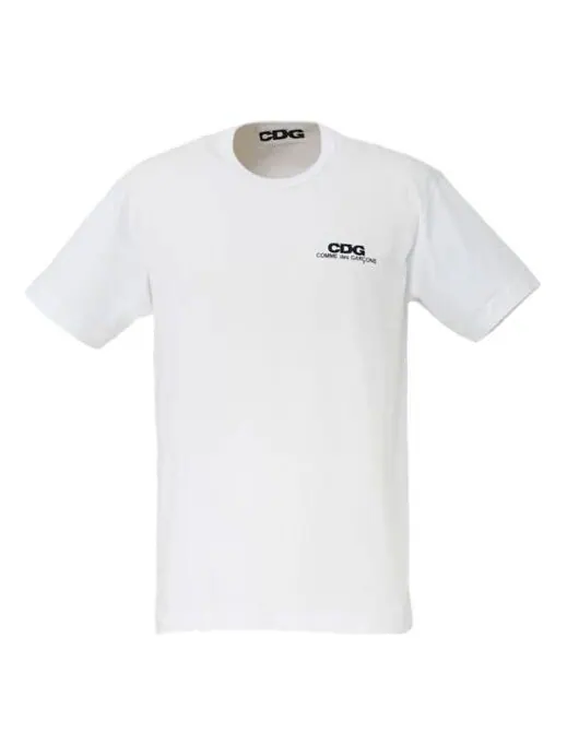 Футболка small logo t-shirt 'white' Comme Des Garcons Play — изображение 1 из 1, белый